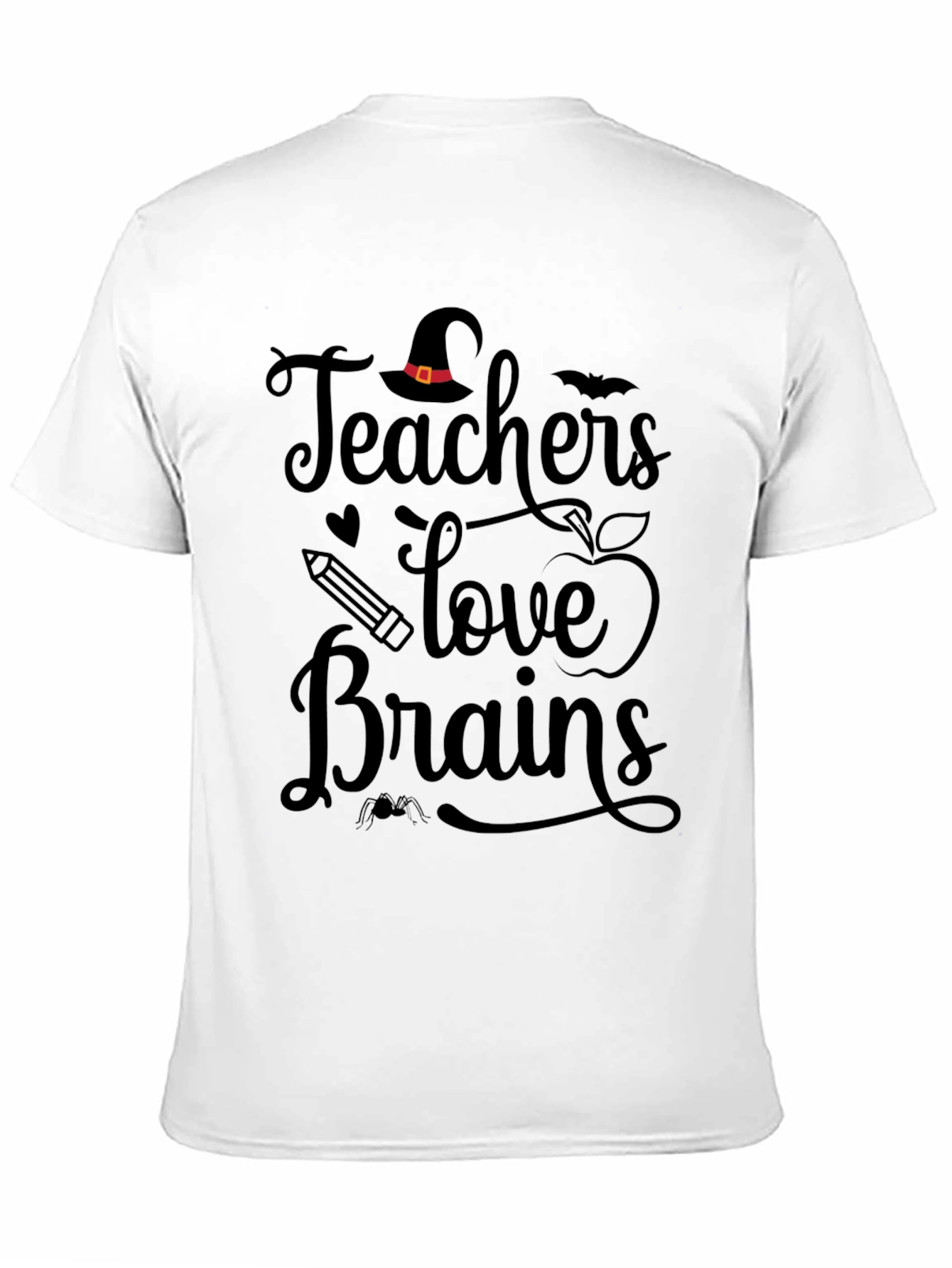 Teachers Love Brains Halloween T-Shirt