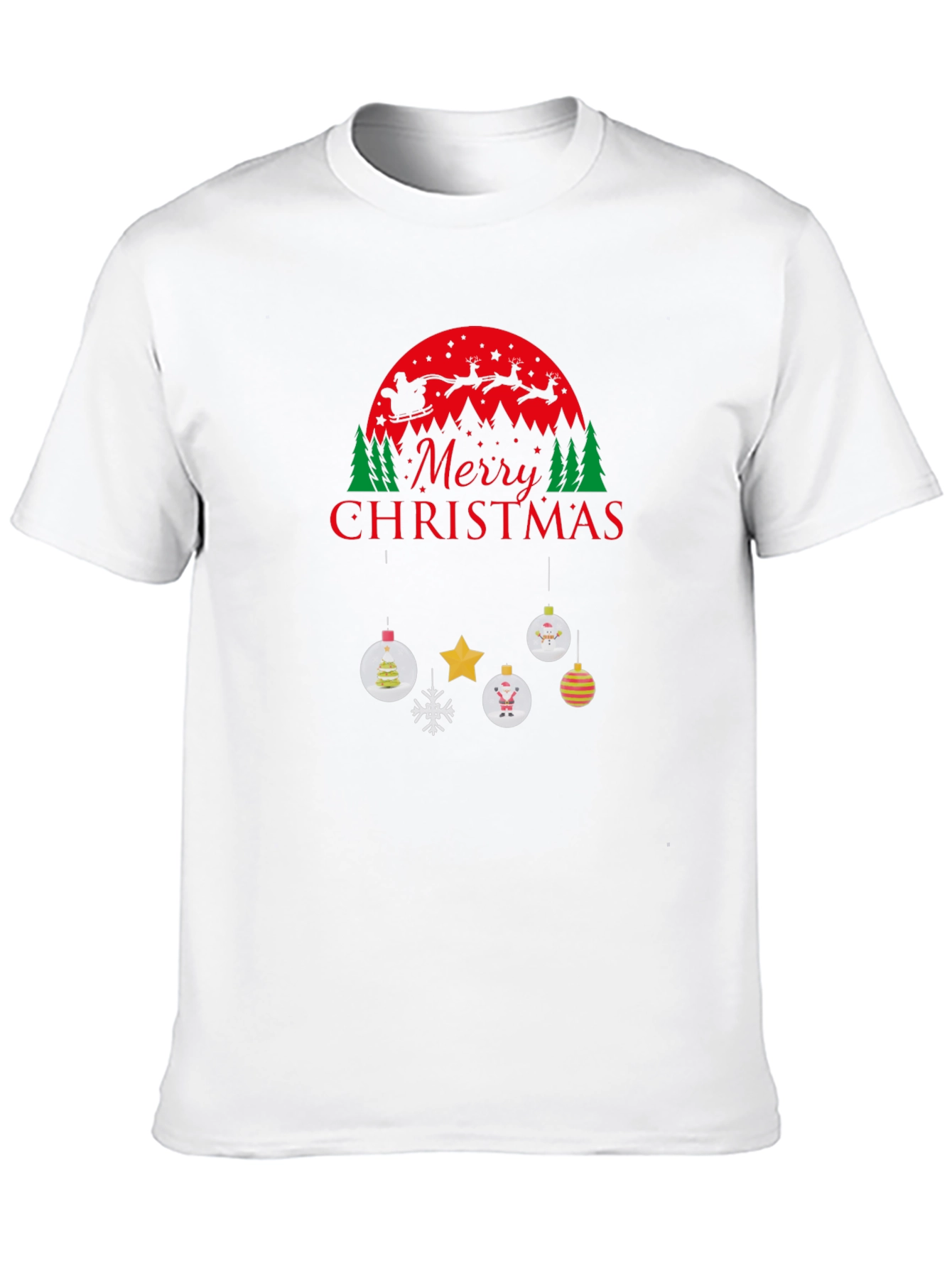 Merry Christmas Graphic T-Shirt