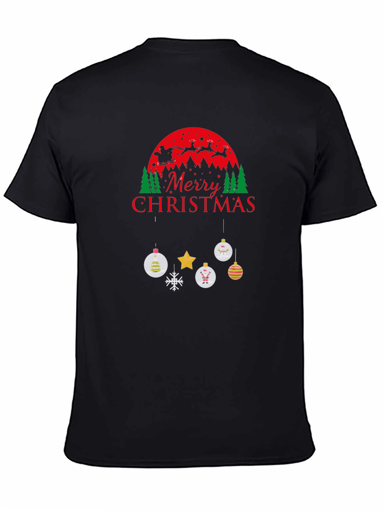 Merry Christmas Graphic T-Shirt