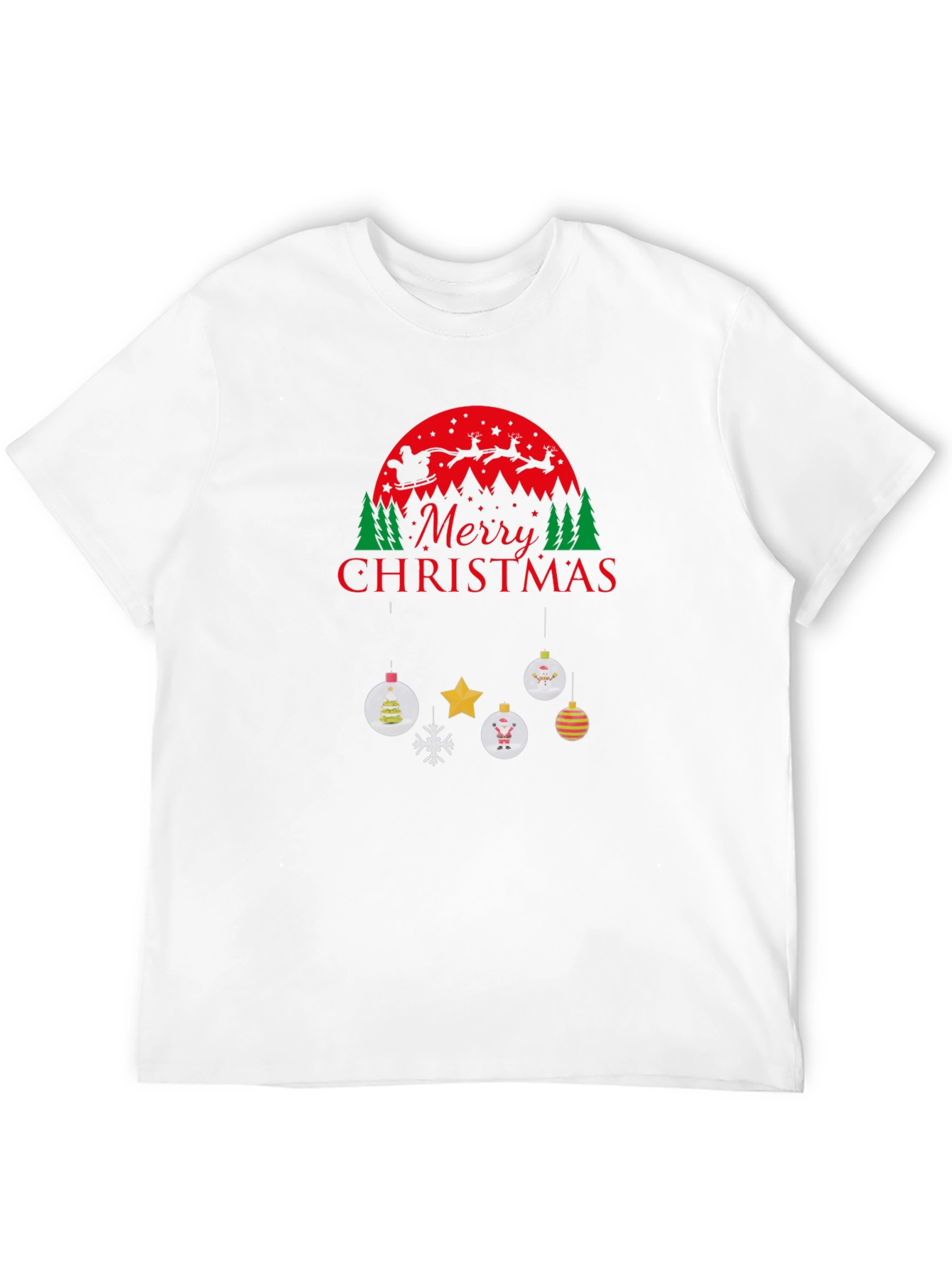 Merry Christmas Graphic T-Shirt