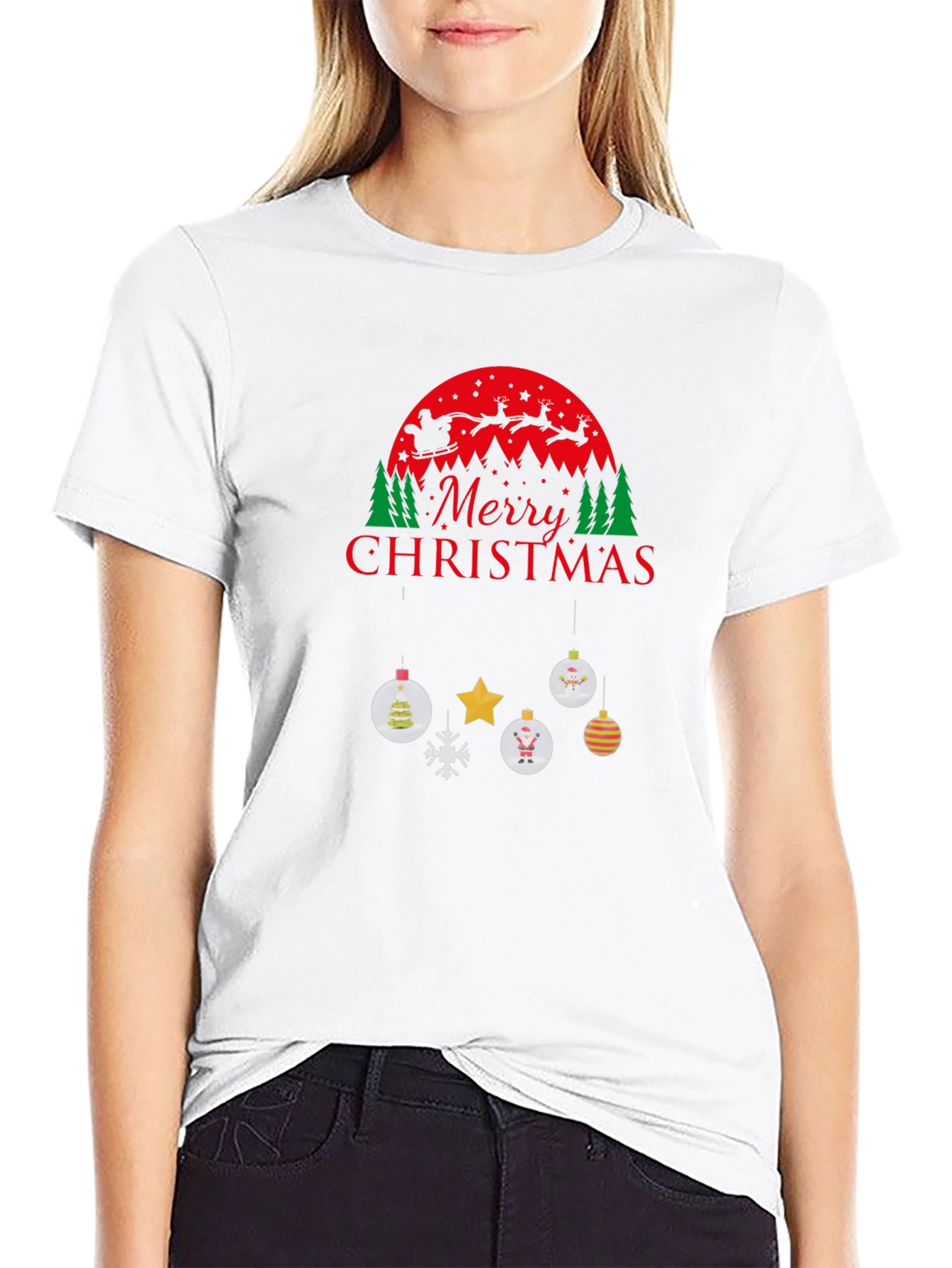 Merry Christmas Graphic T-Shirt