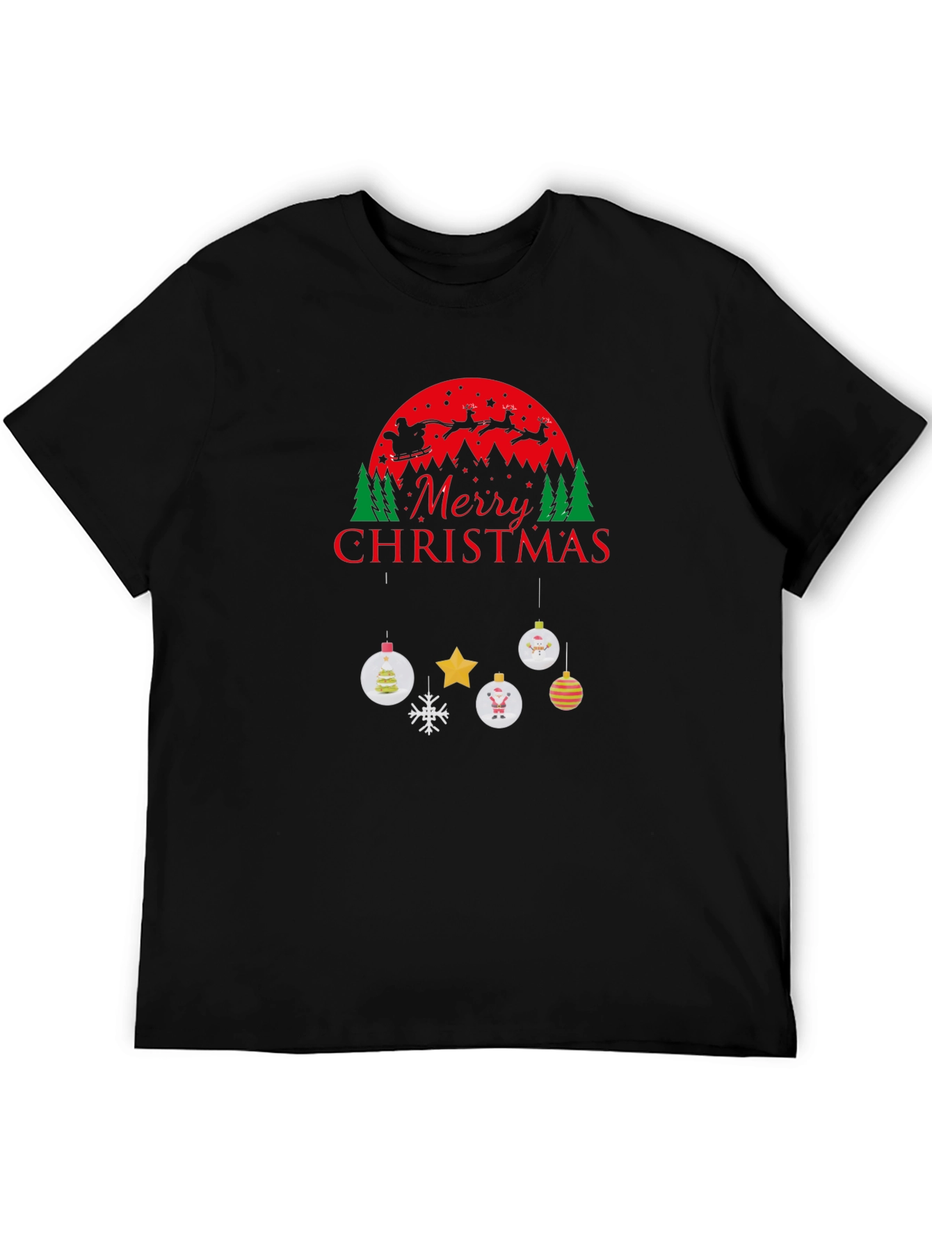 Merry Christmas Graphic T-Shirt