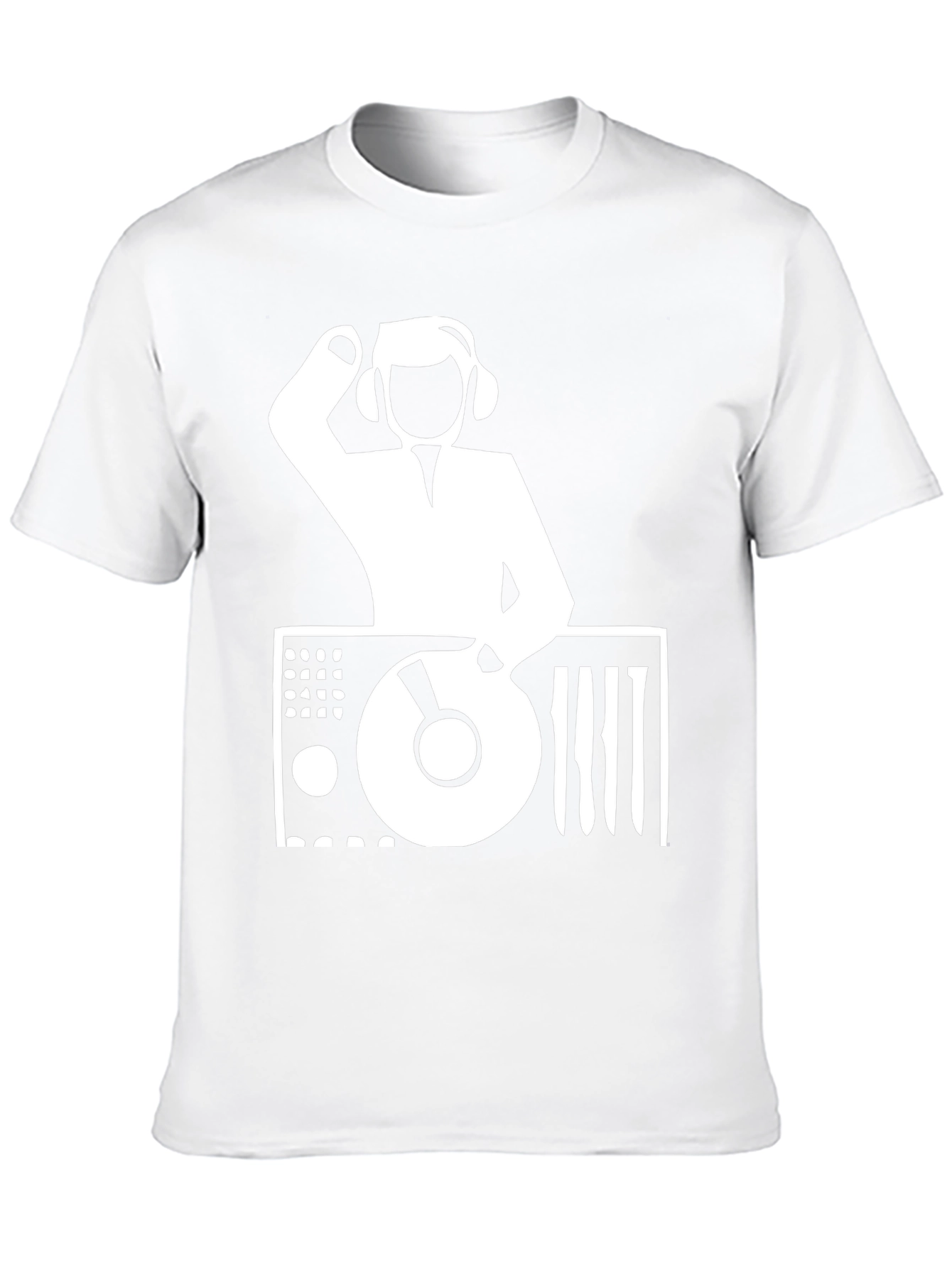 DJ Graphic T-Shirt - Black