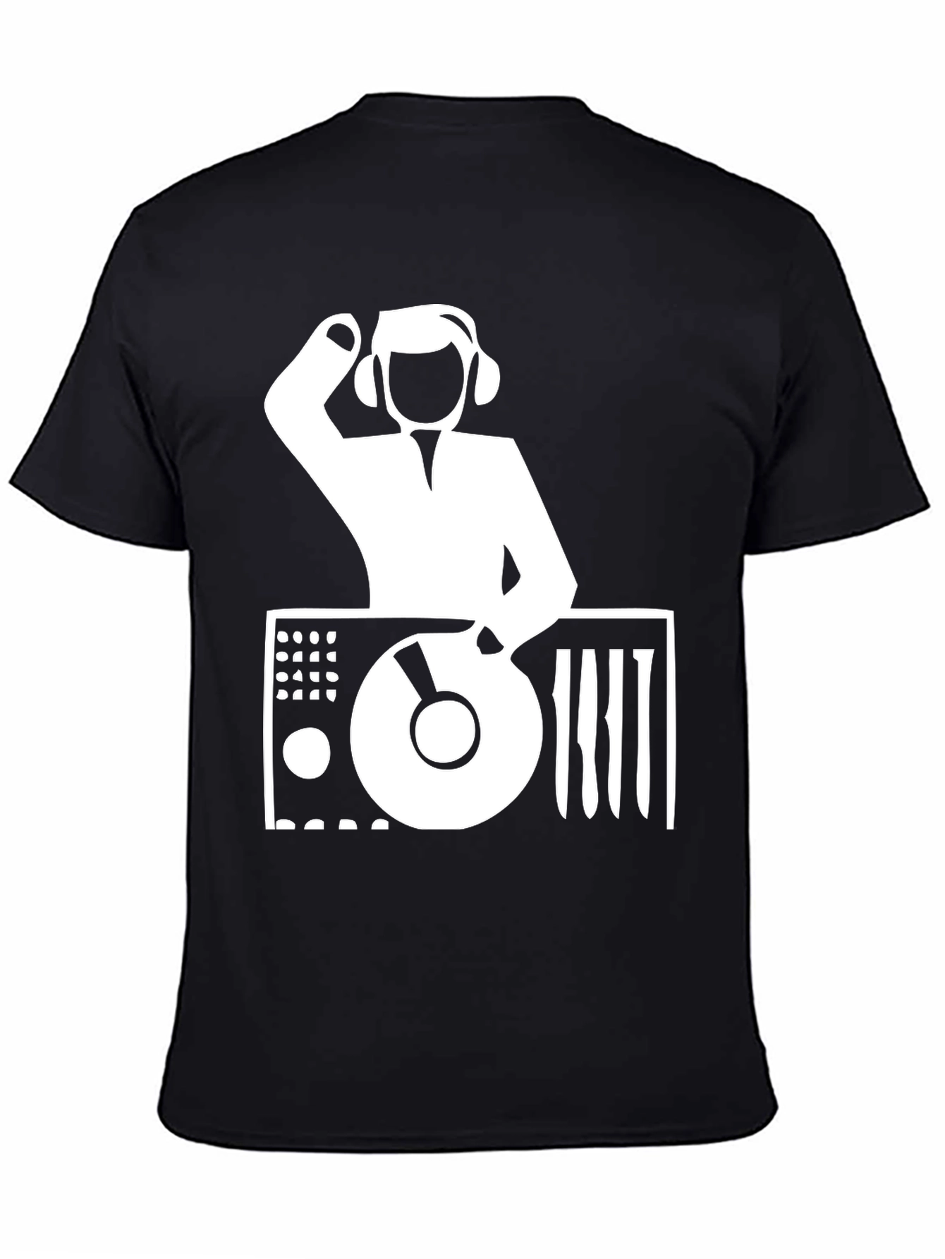 DJ Graphic T-Shirt - Black