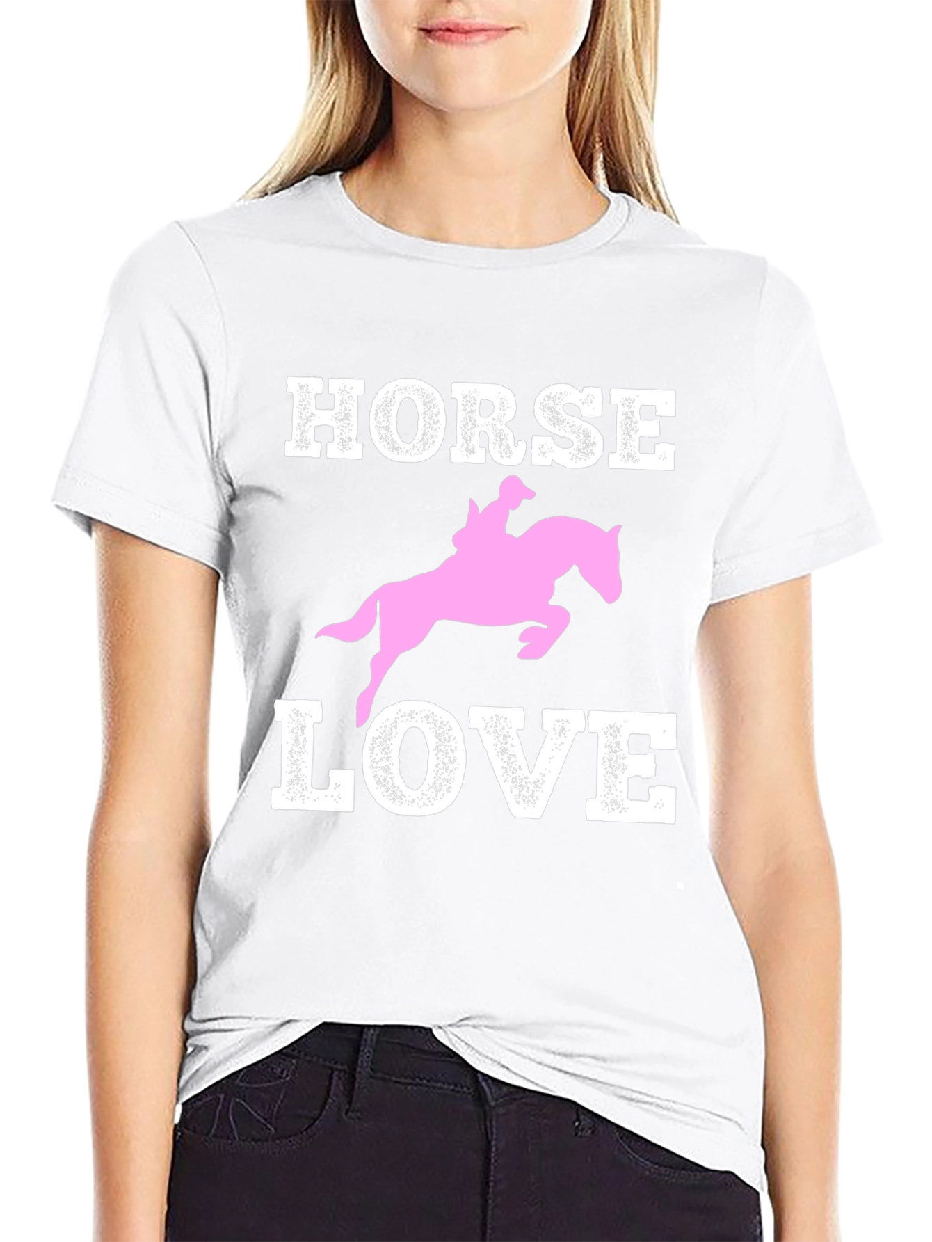 Horse Love Graphic T-Shirt - Equestrian Style