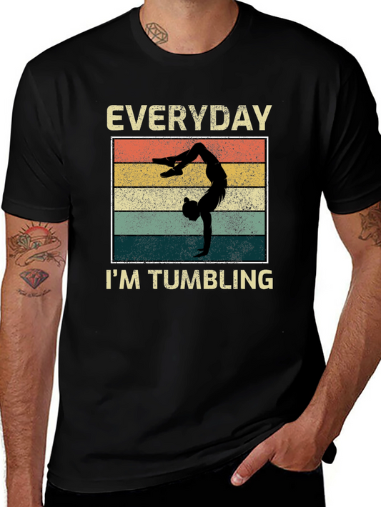 Everyday Im Tumbling Graphic Tee