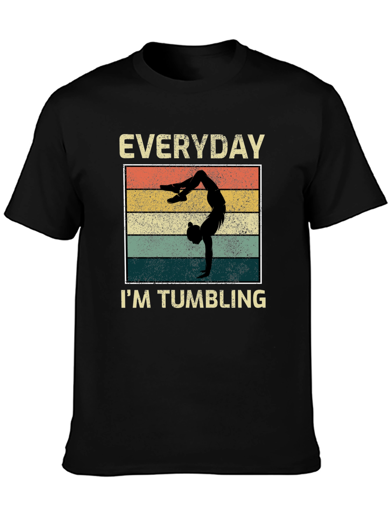 Everyday Im Tumbling Graphic Tee