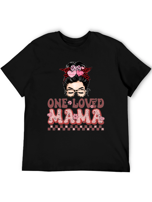 One Loved Mama Valentines Day T-Shirt