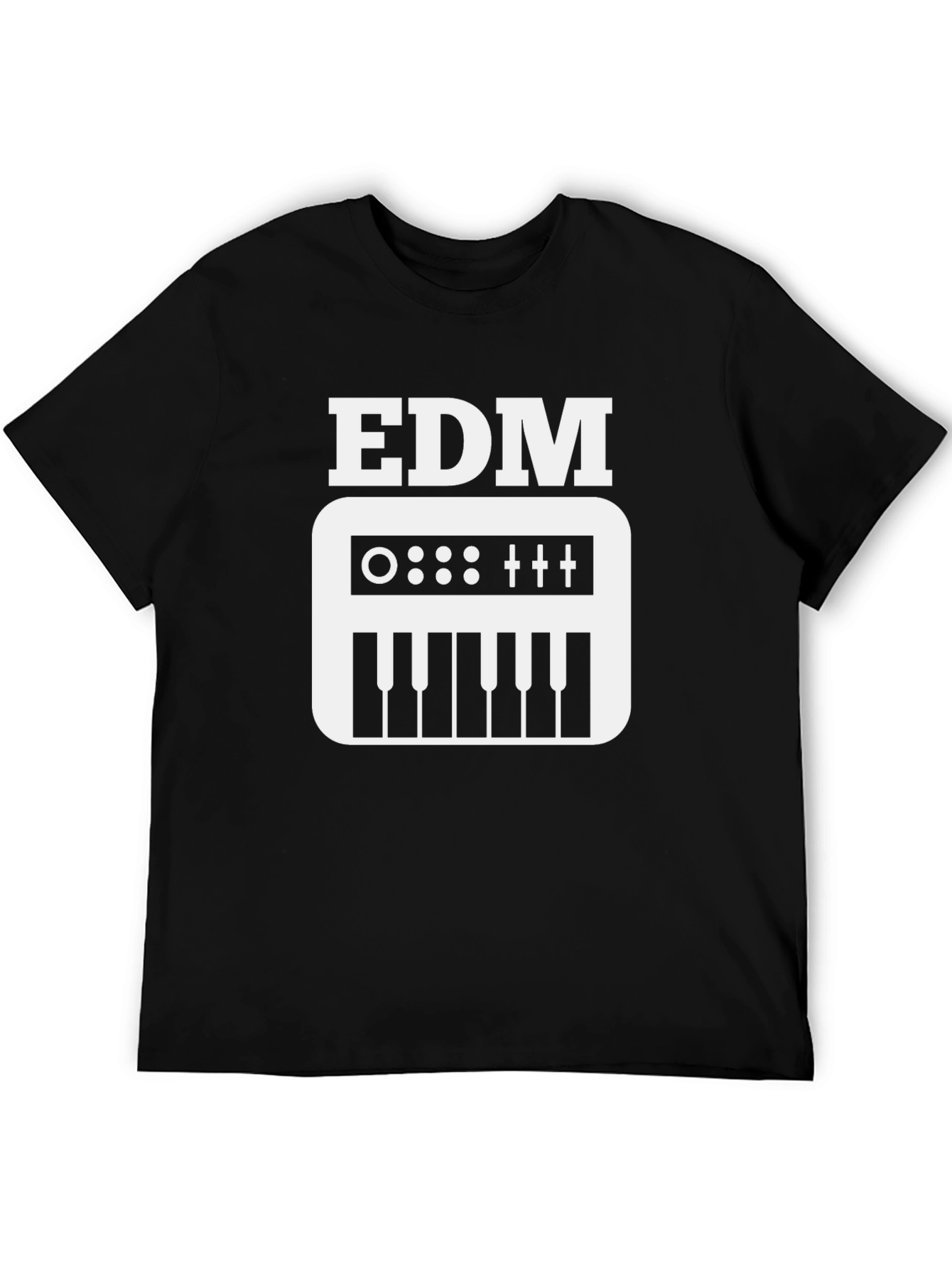 EDM Synth Graphic T-Shirt - Music Lover Tee