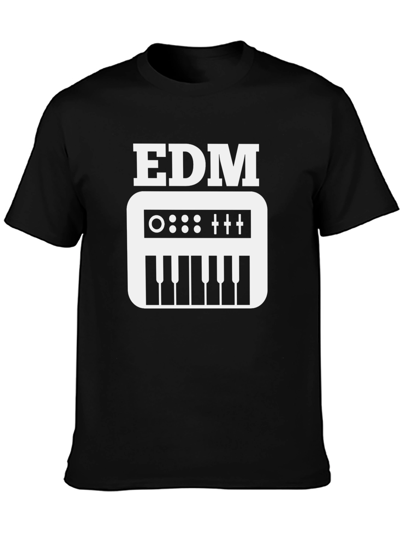 EDM Synth Graphic T-Shirt - Music Lover Tee