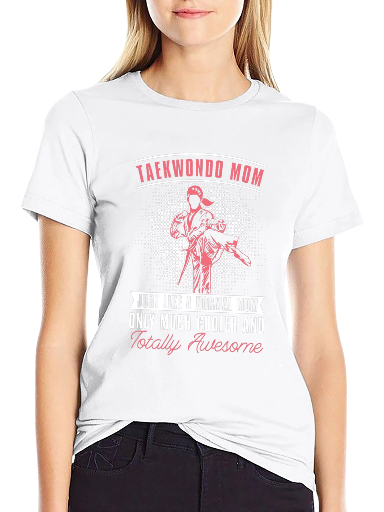 Taekwondo Mom Graphic T-Shirt