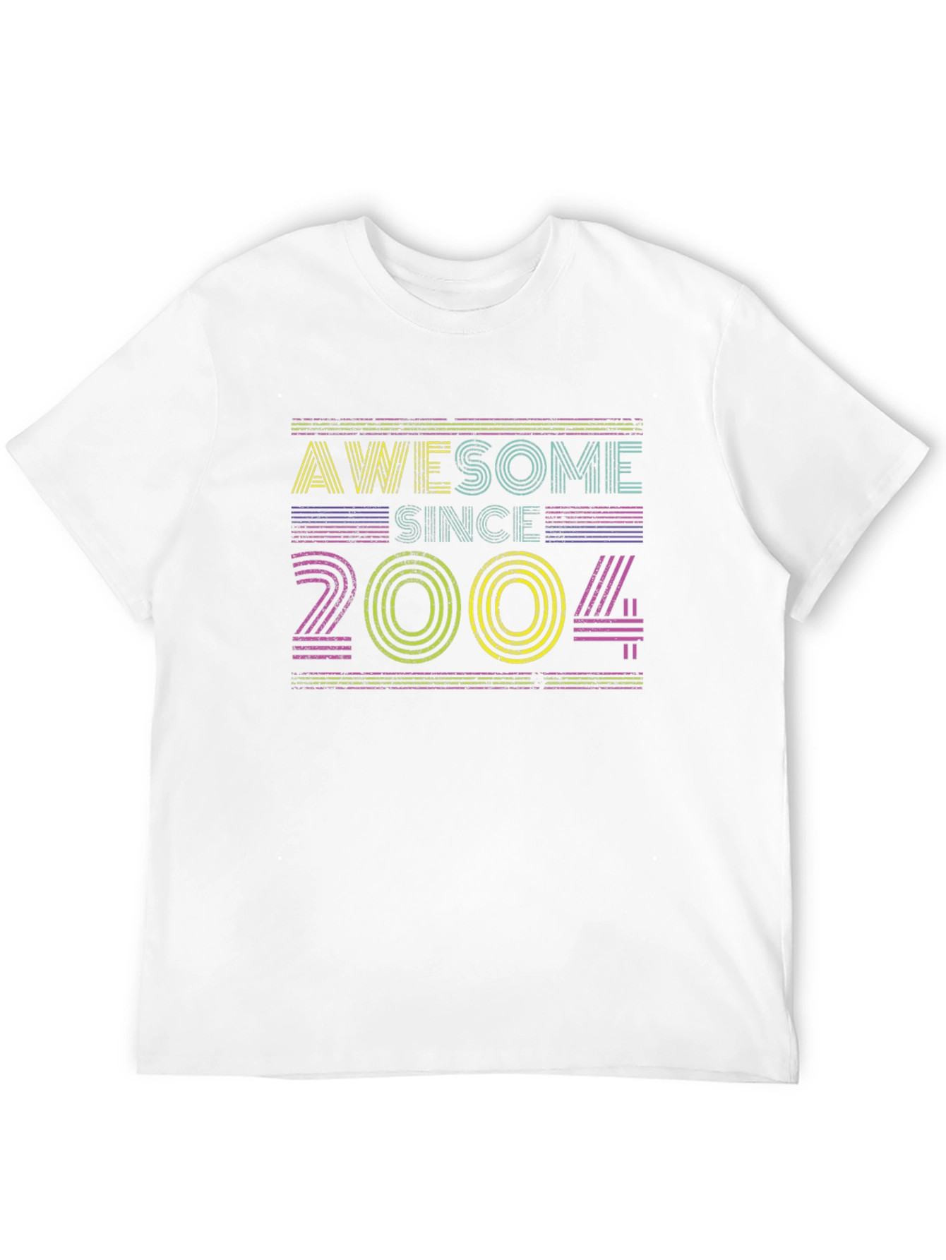 Awesome Since 2004 Graphic Tee - Birthday T-Shirt