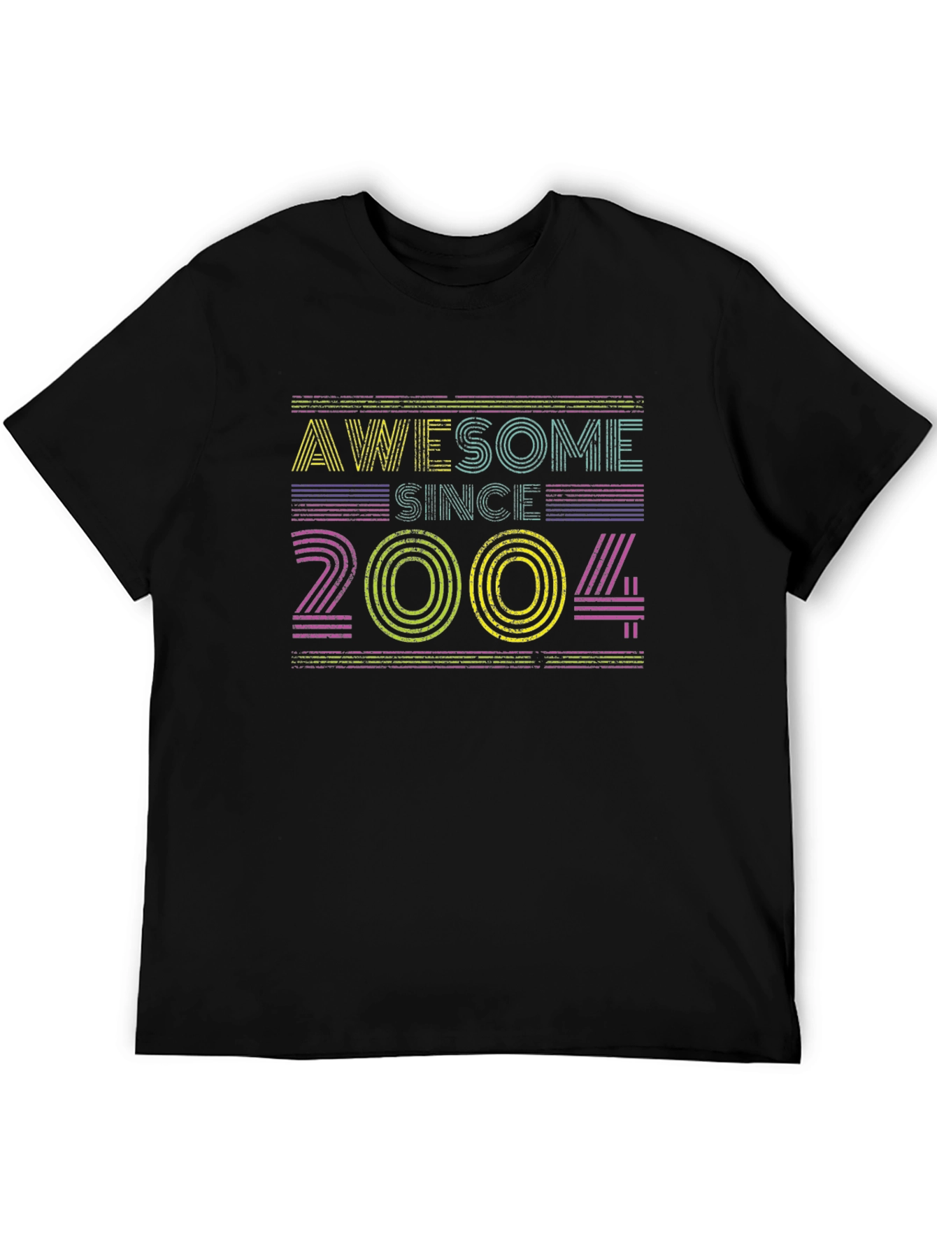 Awesome Since 2004 Graphic Tee - Birthday T-Shirt