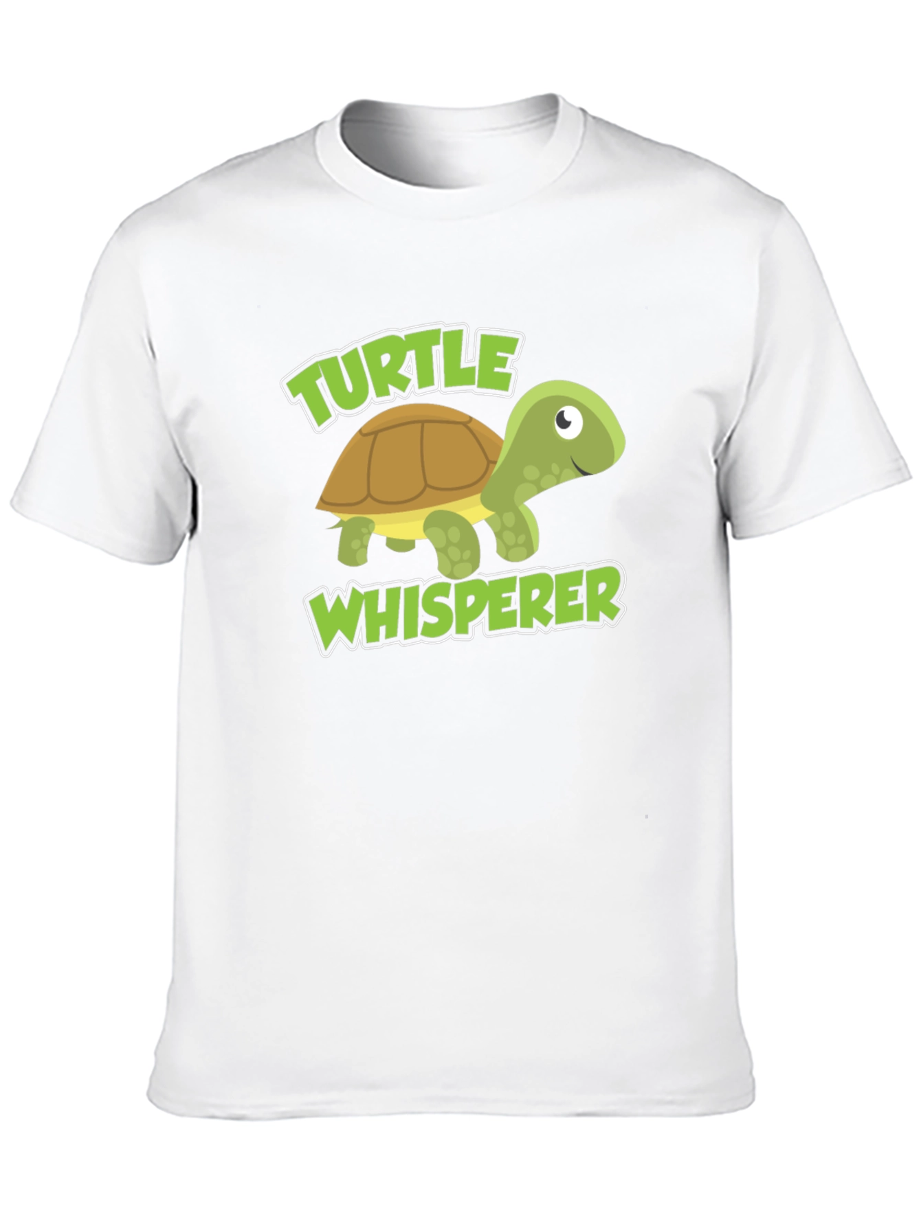 Turtle Whisperer Graphic Tee - Black Cotton Blend