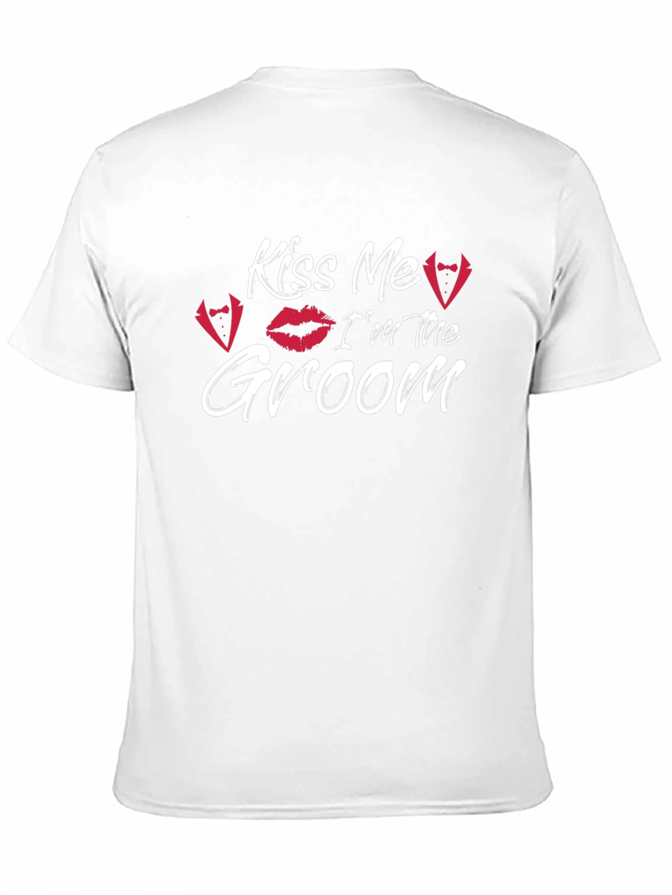 Kiss Me Im The Groom T-Shirt Wedding Apparel