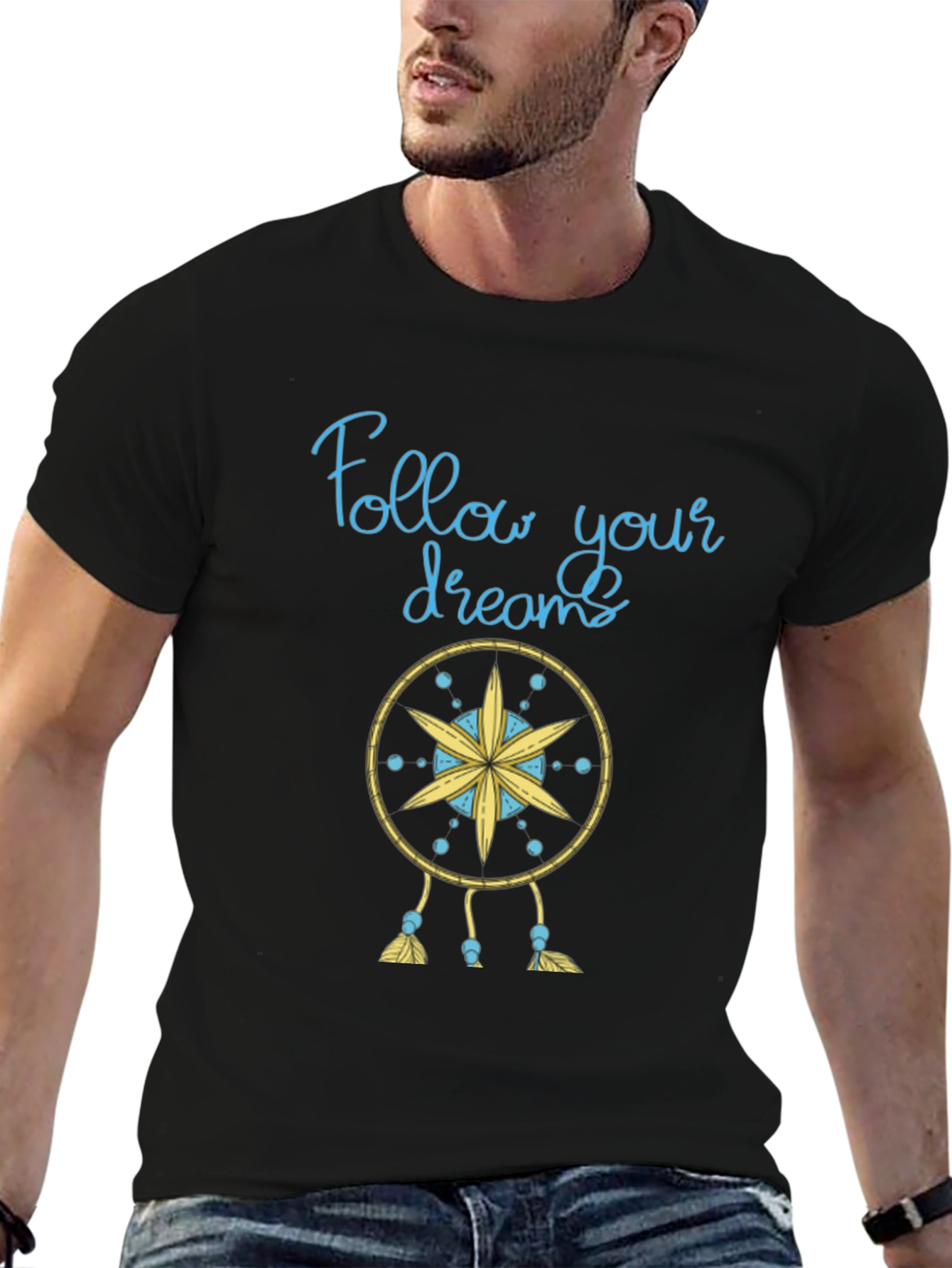 Follow Your Dreams T-Shirt - Dreamcatcher Design
