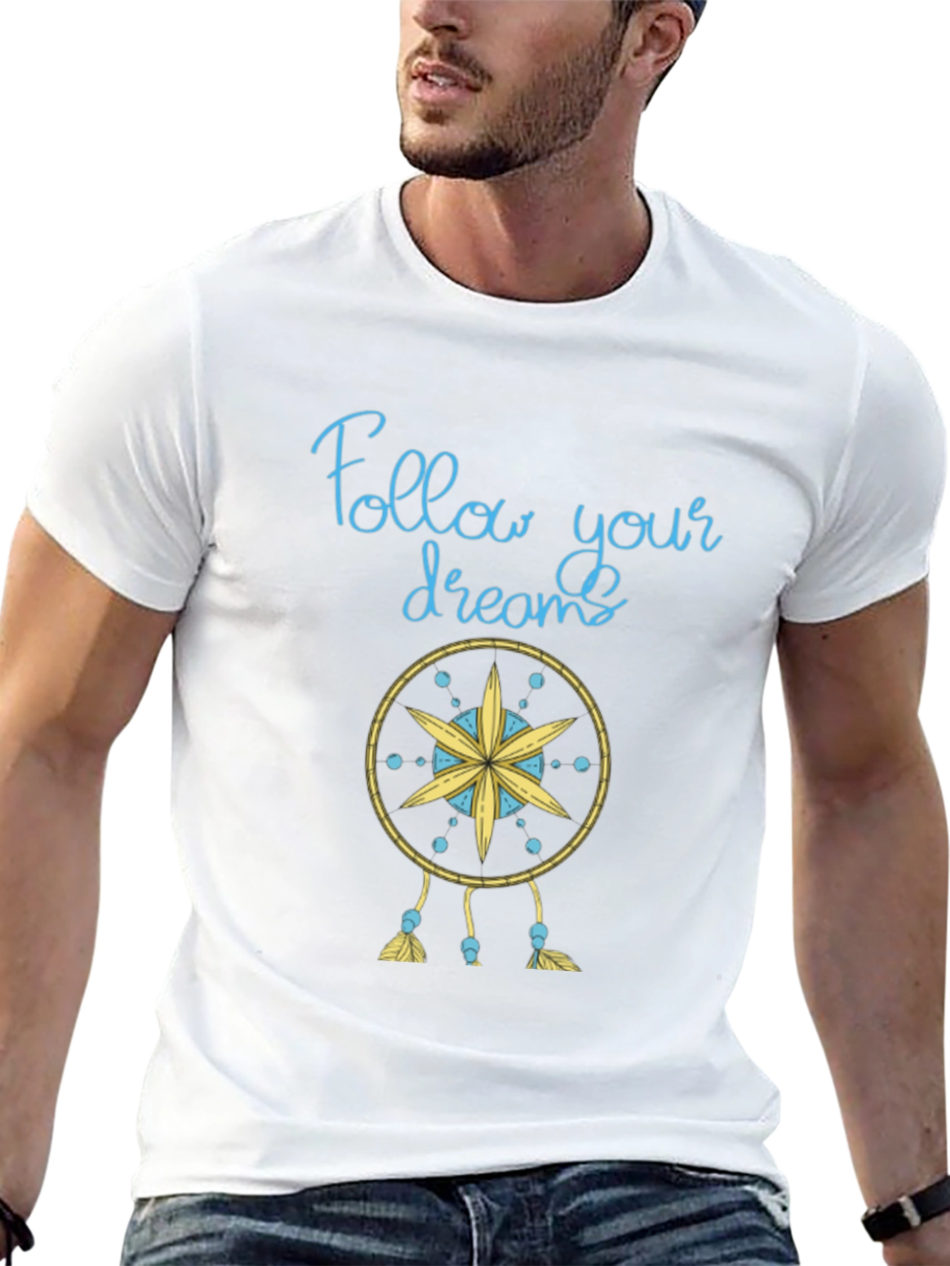 Follow Your Dreams T-Shirt - Dreamcatcher Design