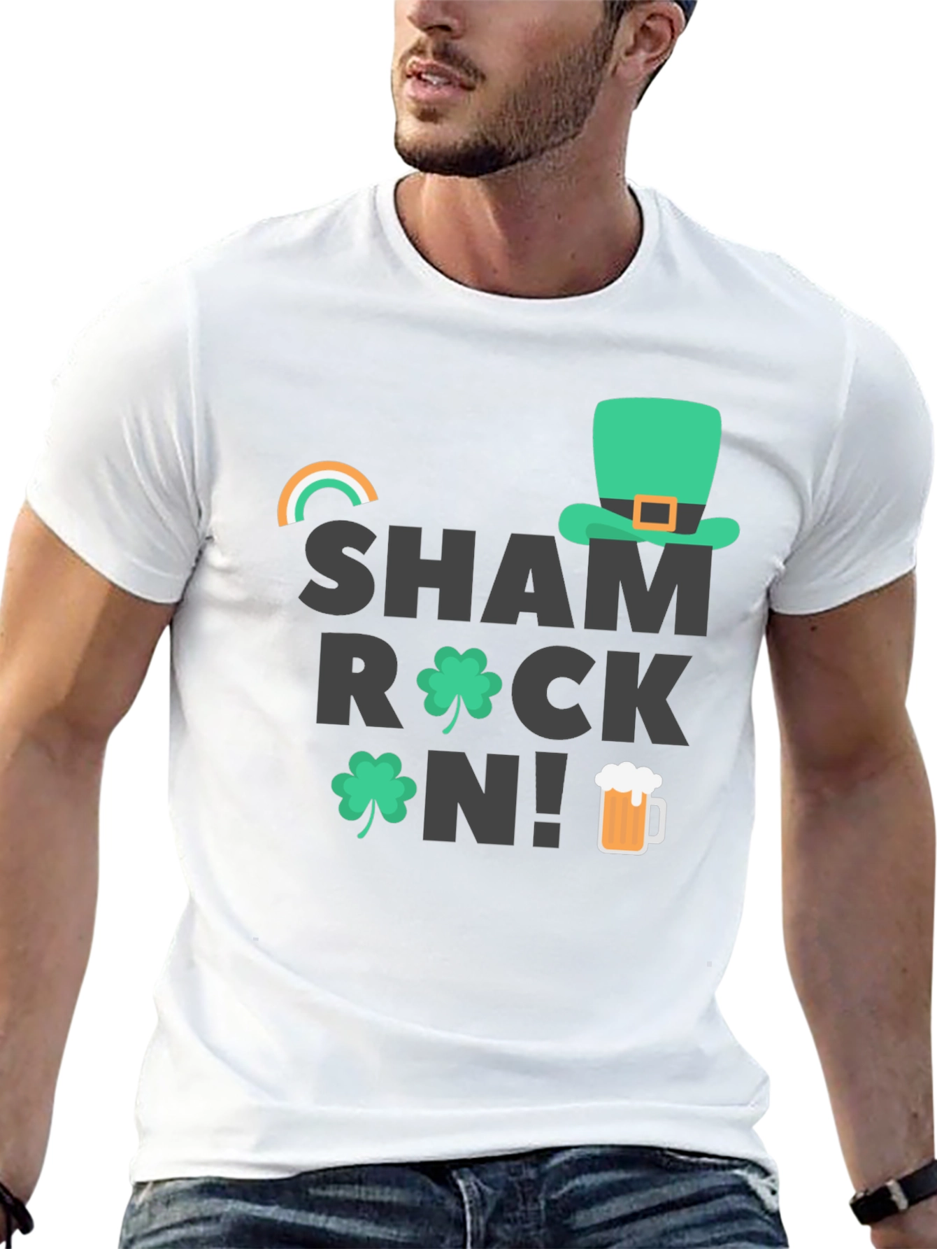 Shamrock On St. Patricks Day T-Shirt
