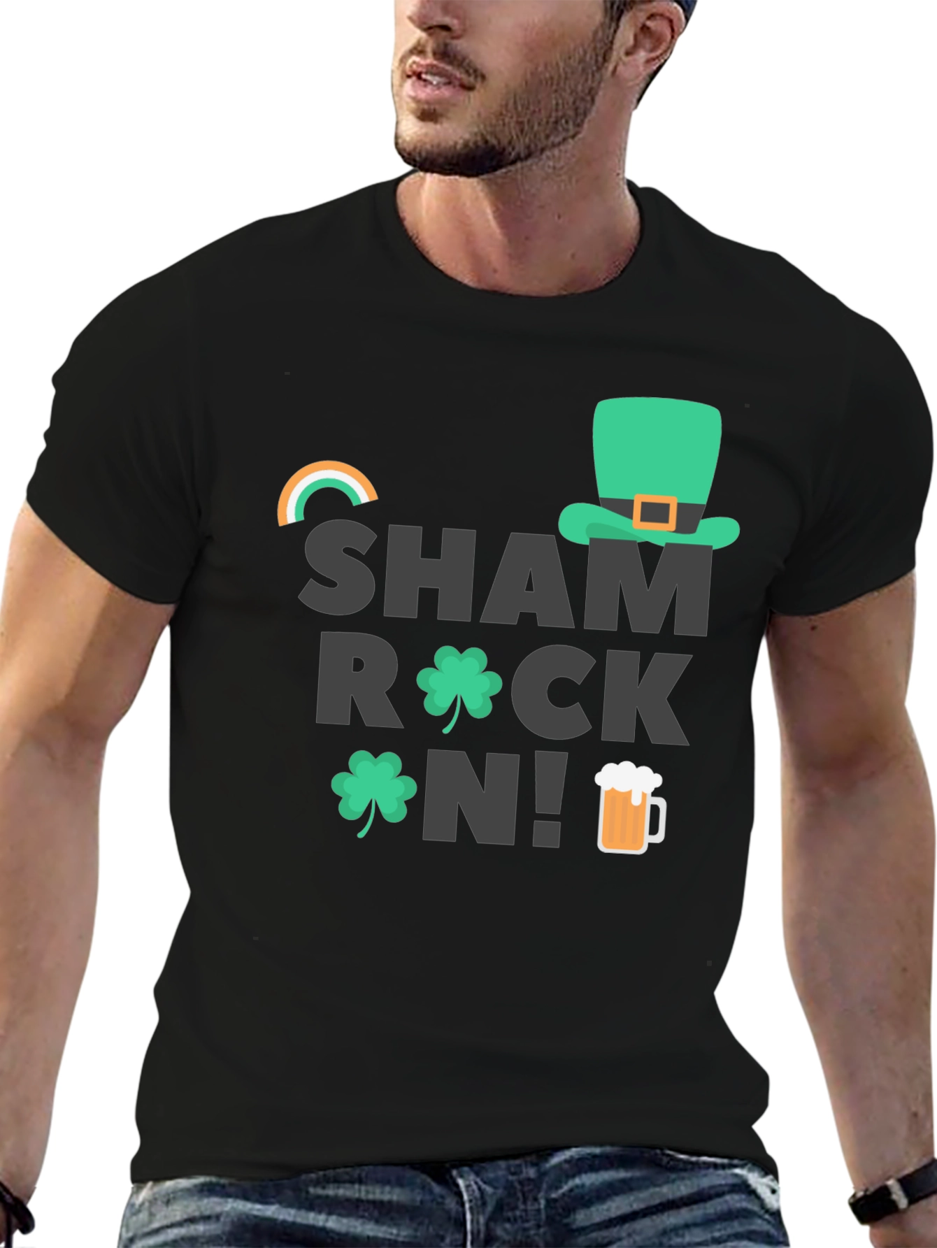 Shamrock On St. Patricks Day T-Shirt