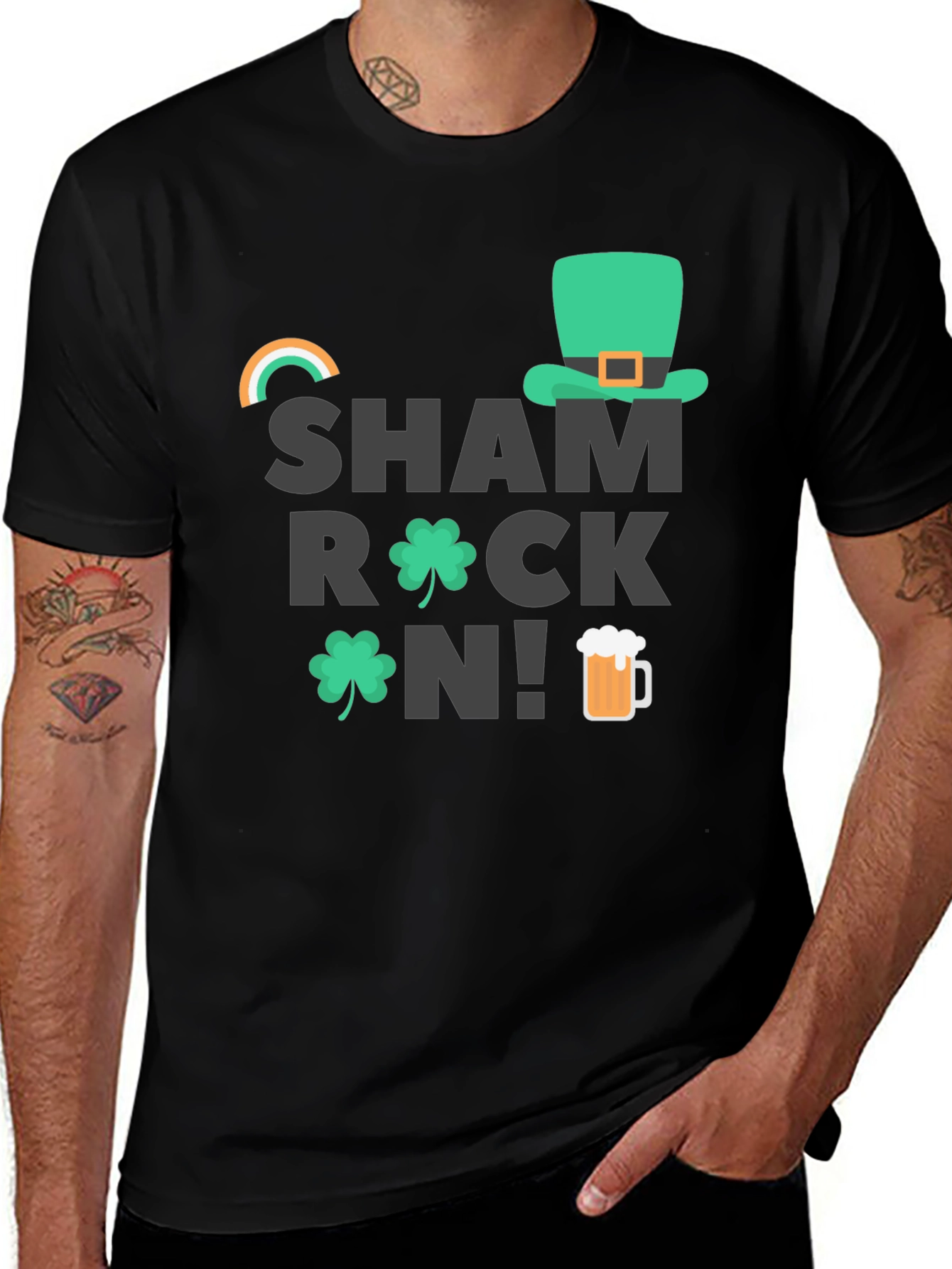 Shamrock On St. Patricks Day T-Shirt