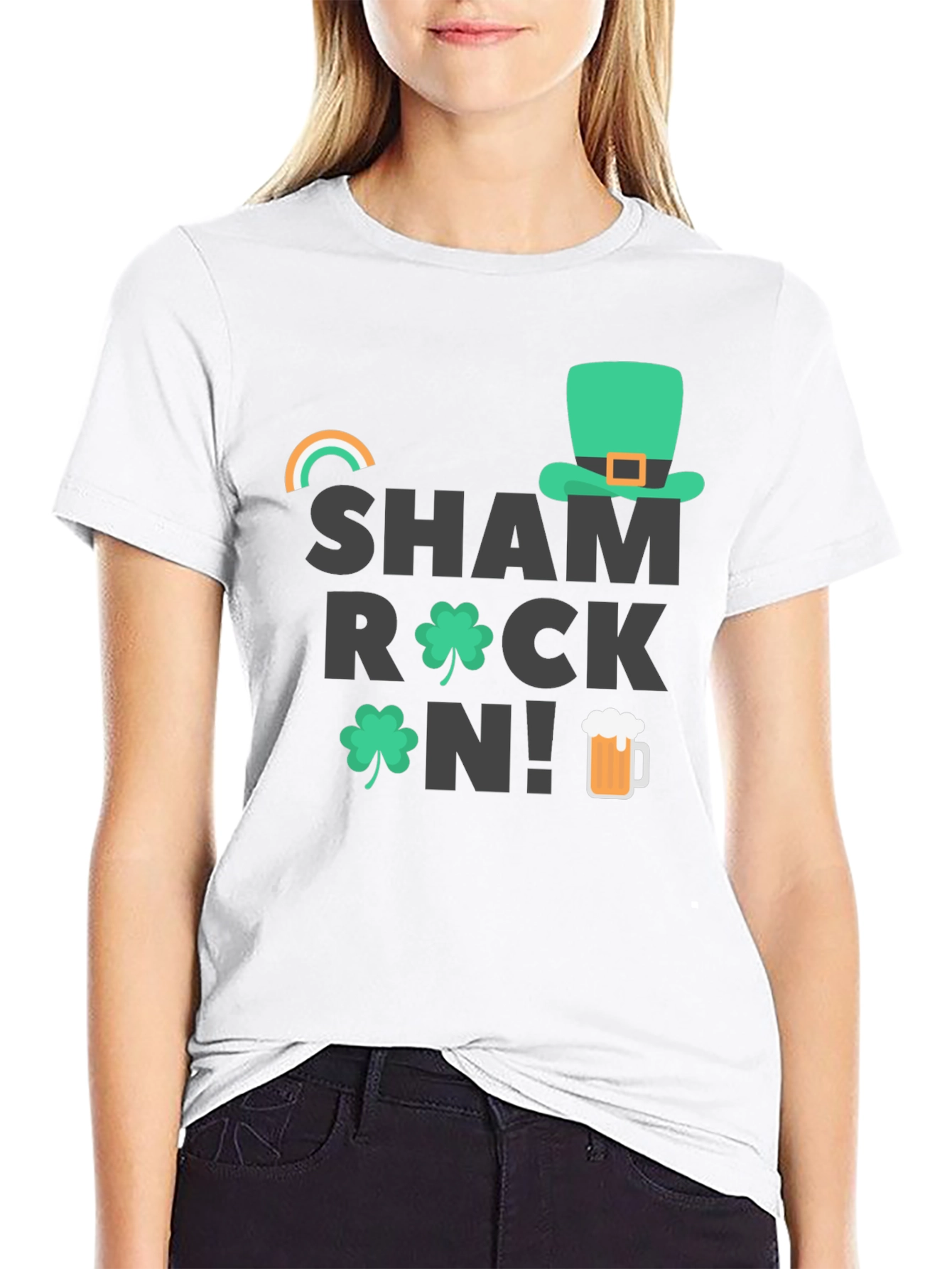 Shamrock On St. Patricks Day T-Shirt