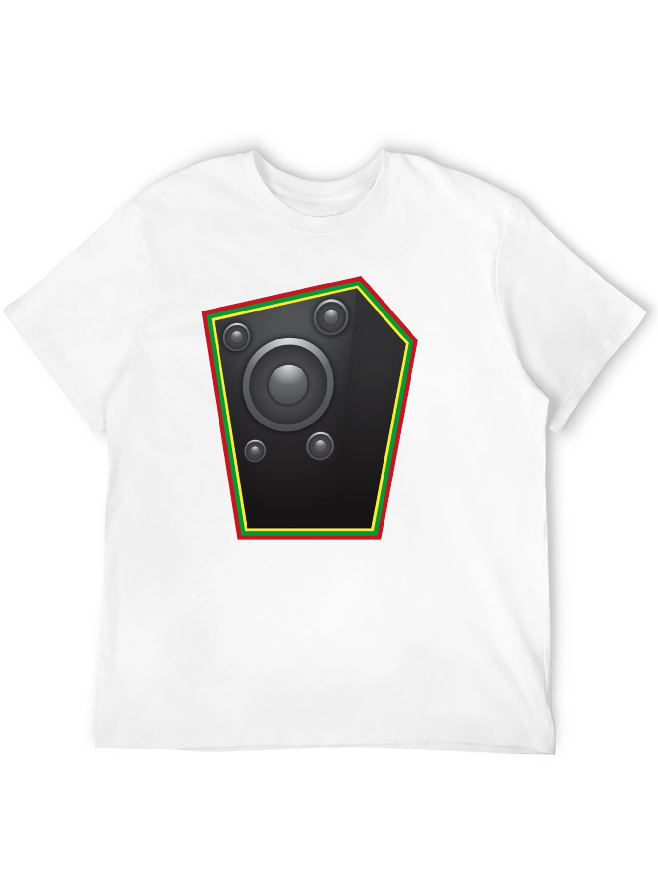 Speaker Graphic Black T-Shirt