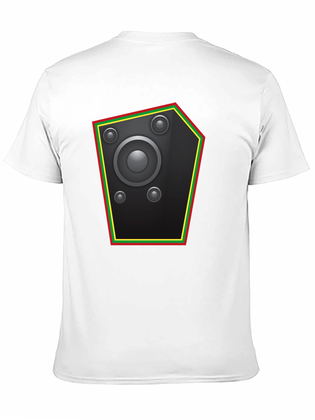 Speaker Graphic Black T-Shirt