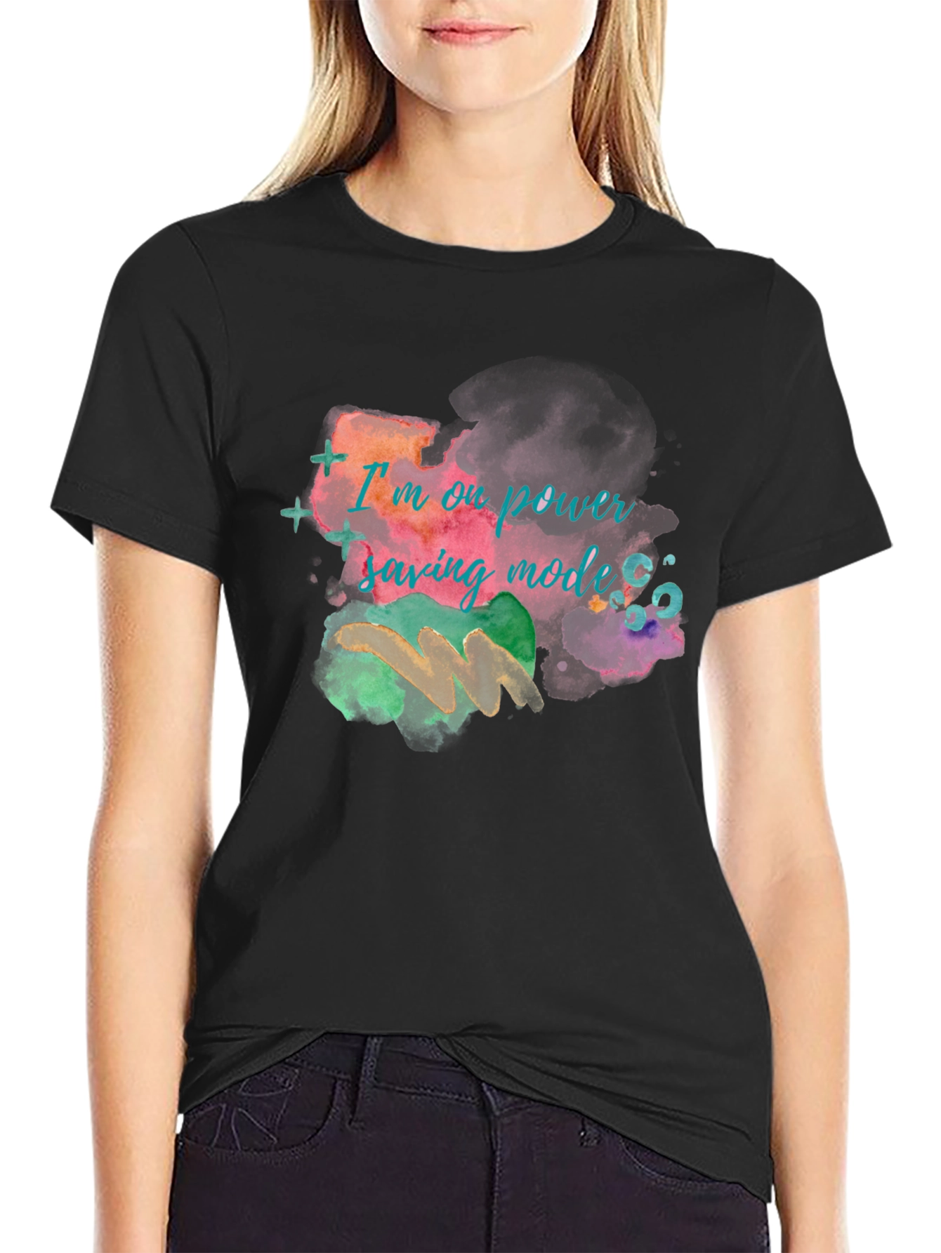 Im on power saving mode T-shirt