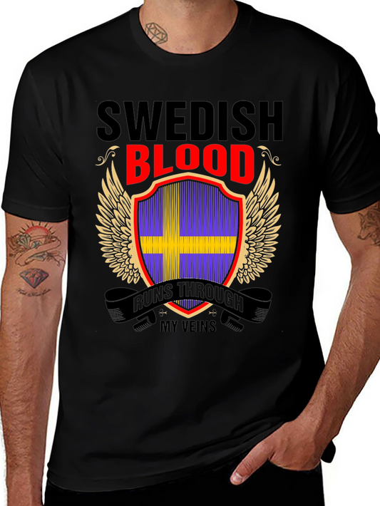 Swedish Blood Runs Through My Veins T-Shirt