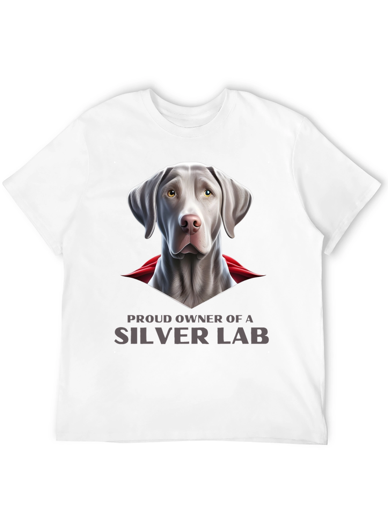 Proud Silver Lab Owner T-Shirt