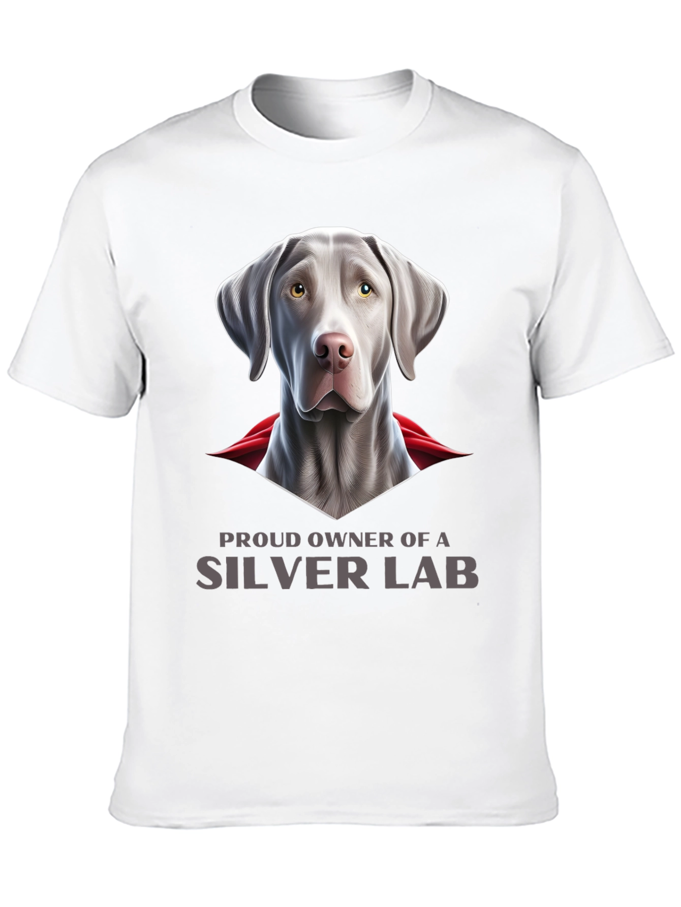Proud Silver Lab Owner T-Shirt