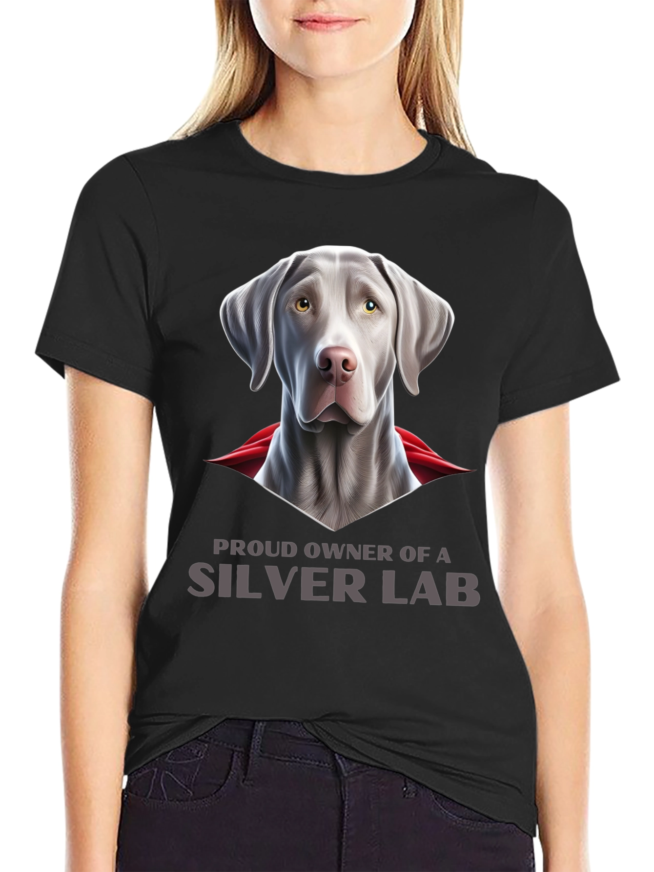 Proud Silver Lab Owner T-Shirt