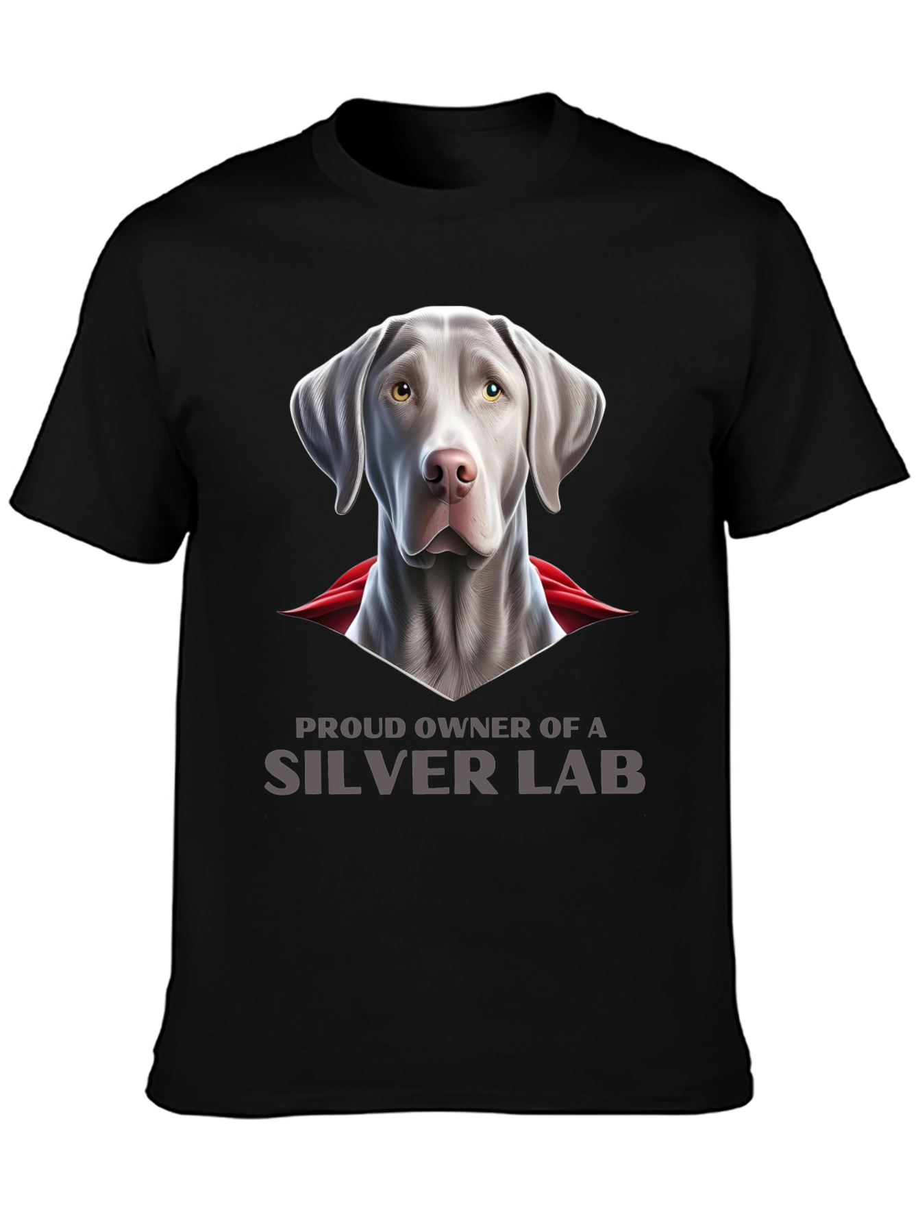 Proud Silver Lab Owner T-Shirt