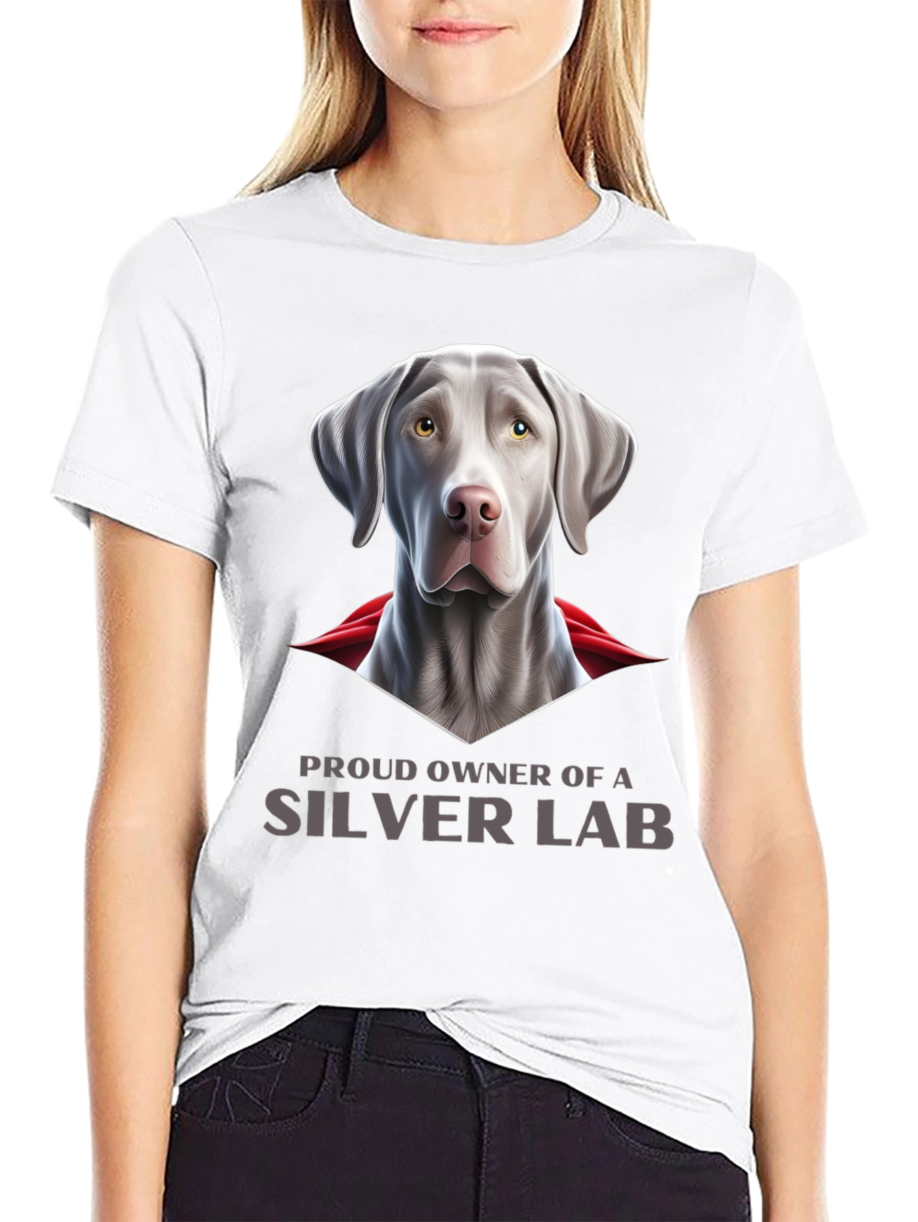 Proud Silver Lab Owner T-Shirt