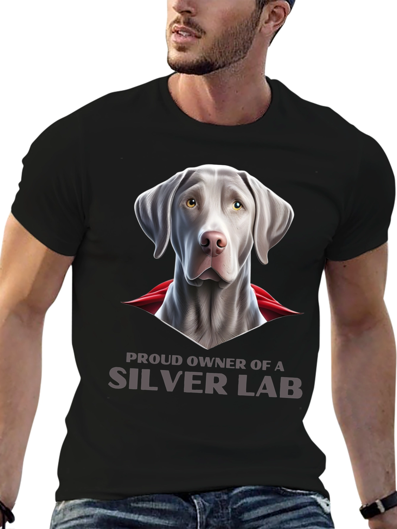Proud Silver Lab Owner T-Shirt
