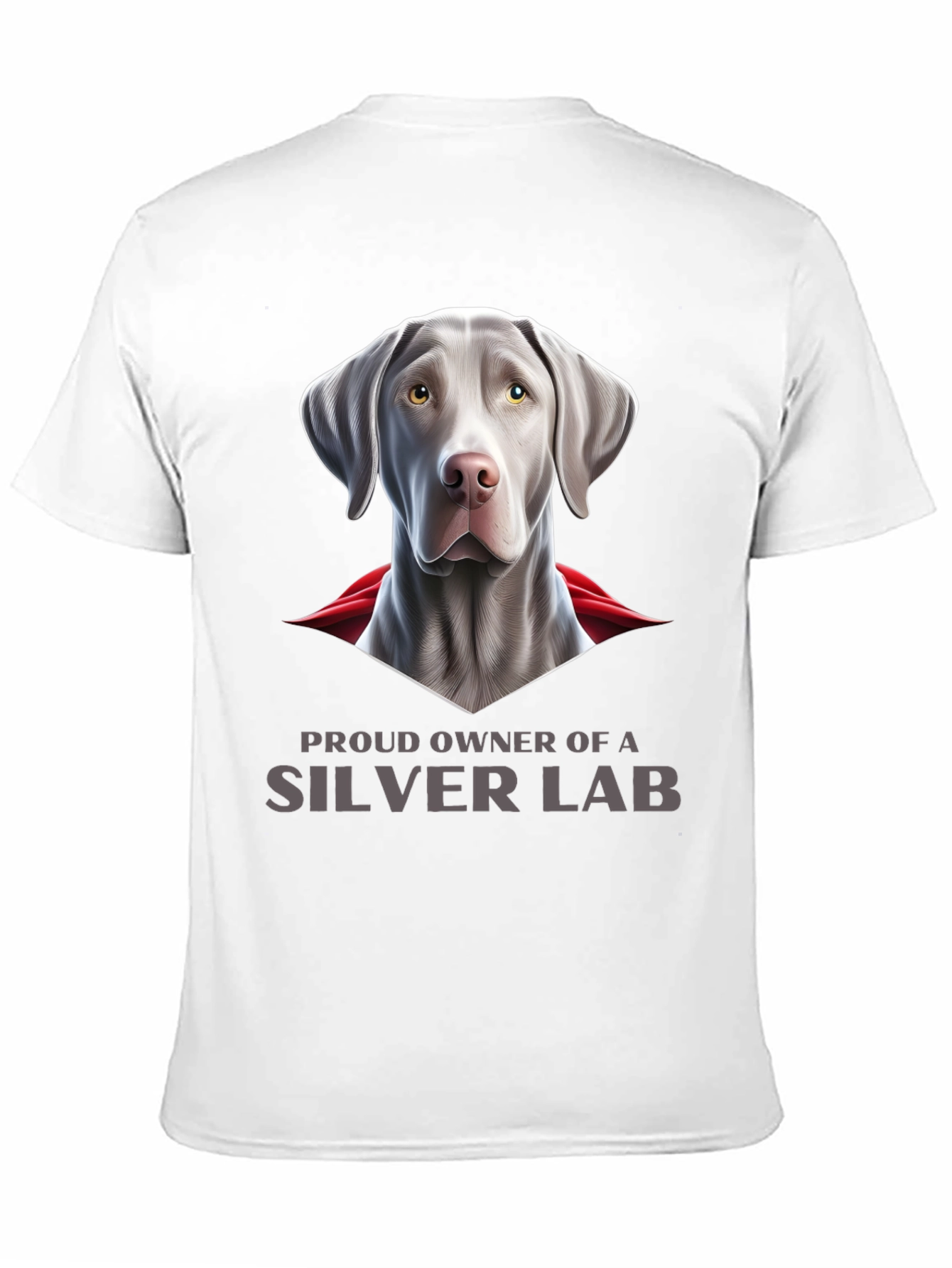 Proud Silver Lab Owner T-Shirt