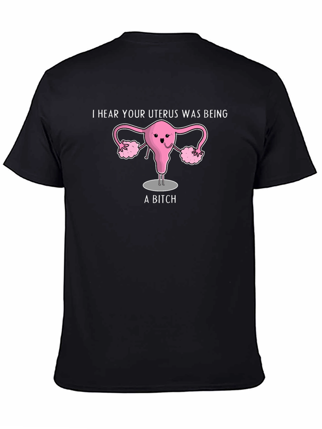 Funny Uterus Graphic T-Shirt