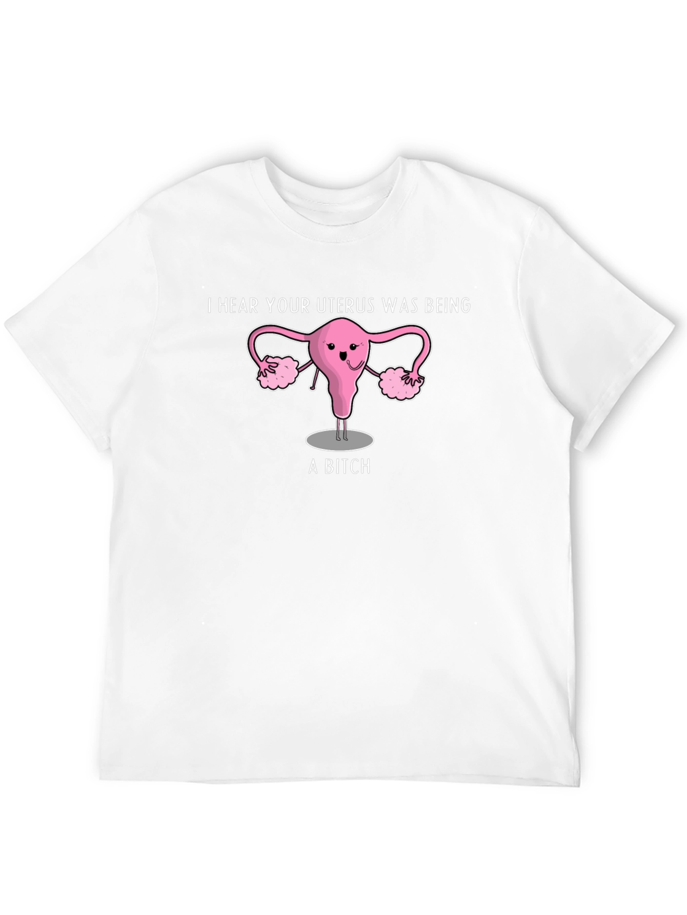 Funny Uterus Graphic T-Shirt