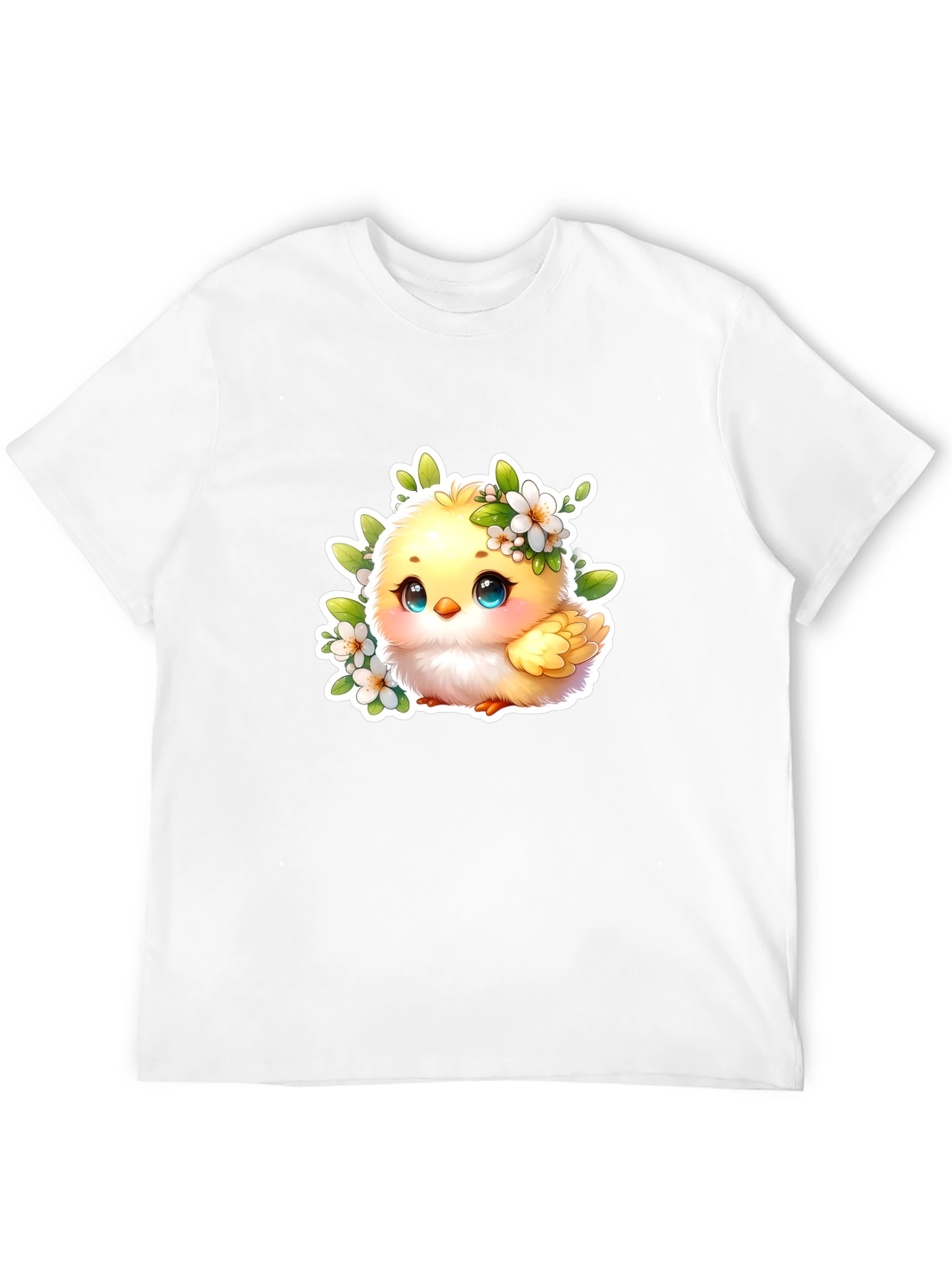Cute Chick Graphic Tee - Adorable Black T-Shirt