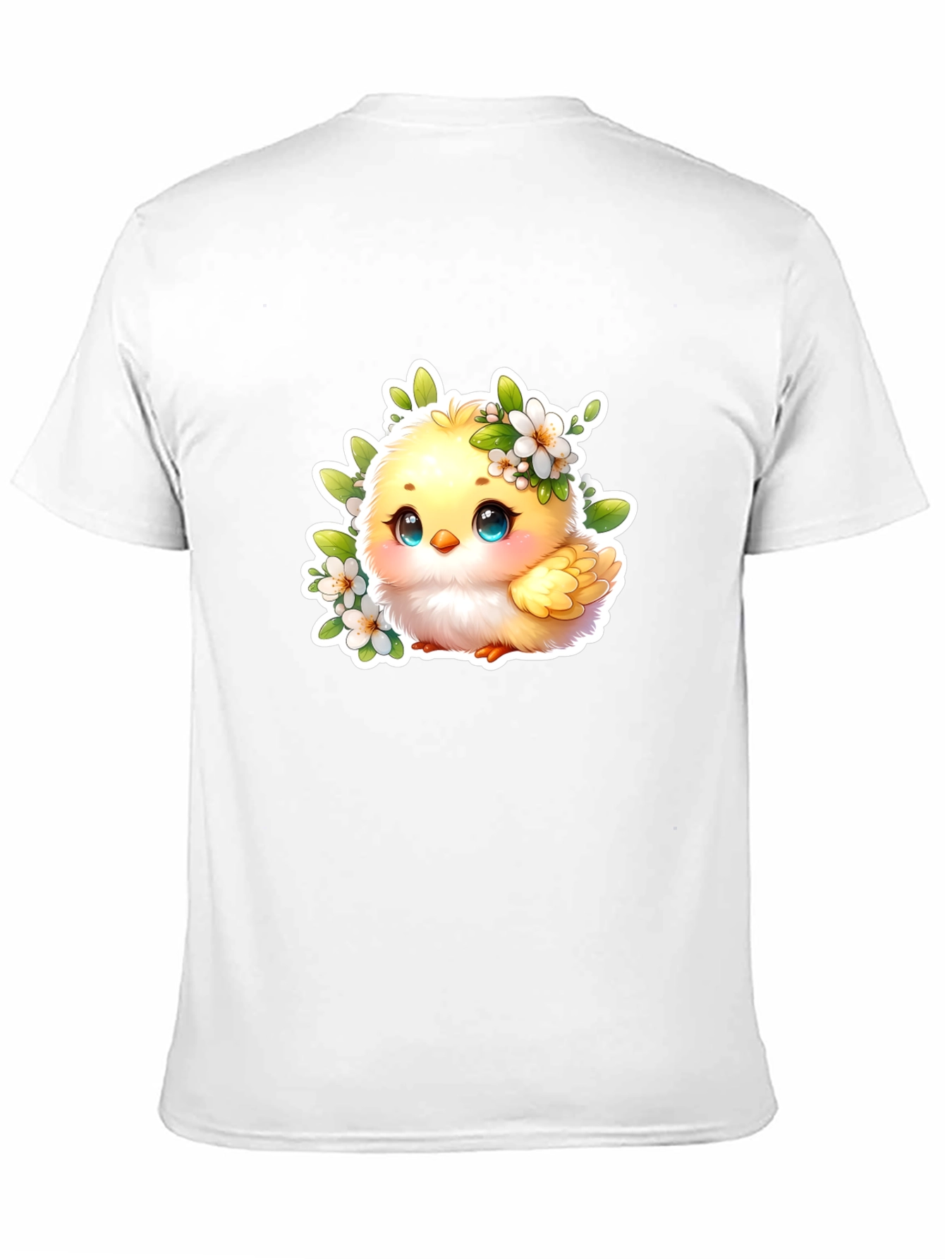Cute Chick Graphic Tee - Adorable Black T-Shirt