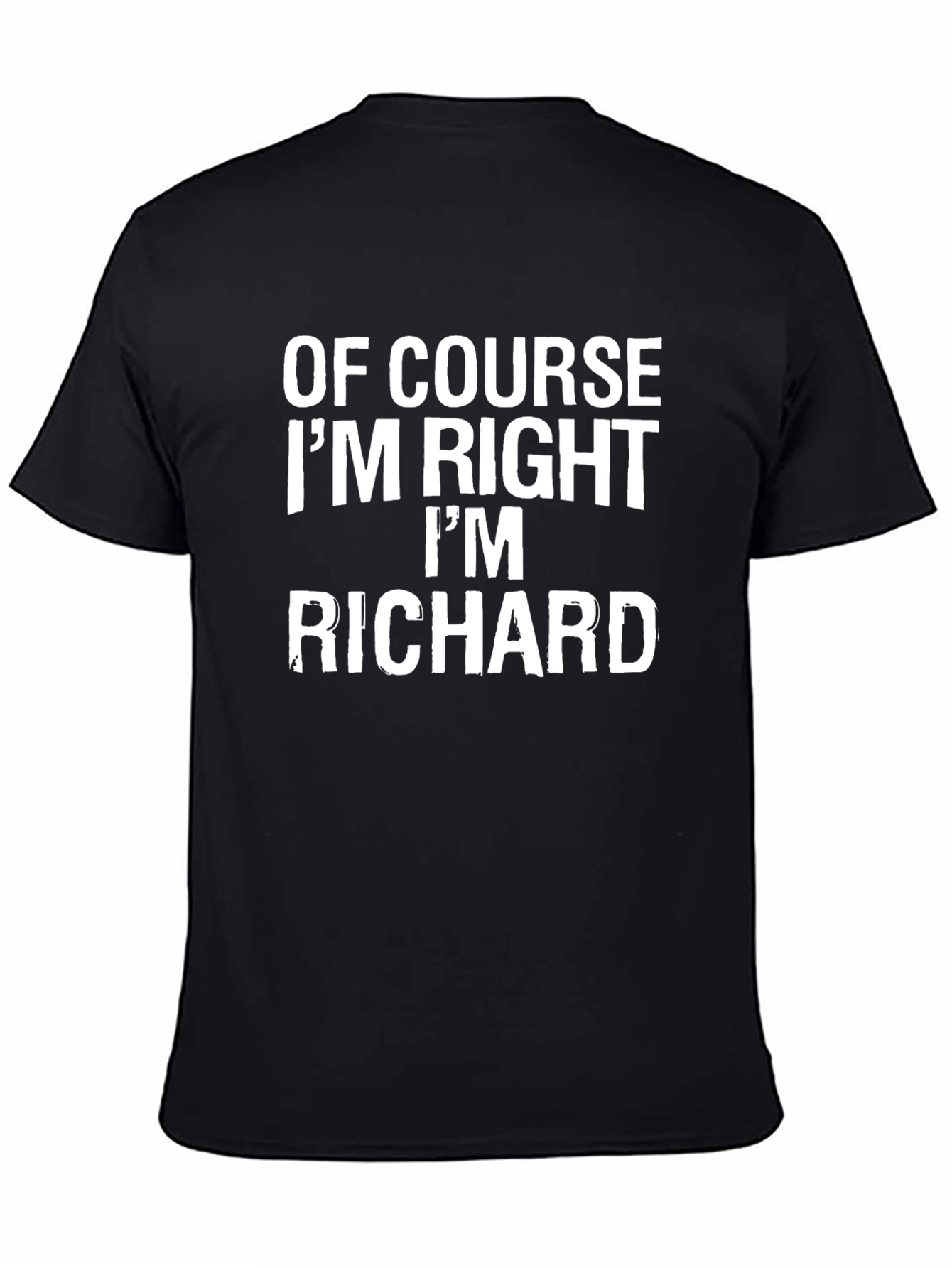Of Course Im Right Im Richard T-Shirt