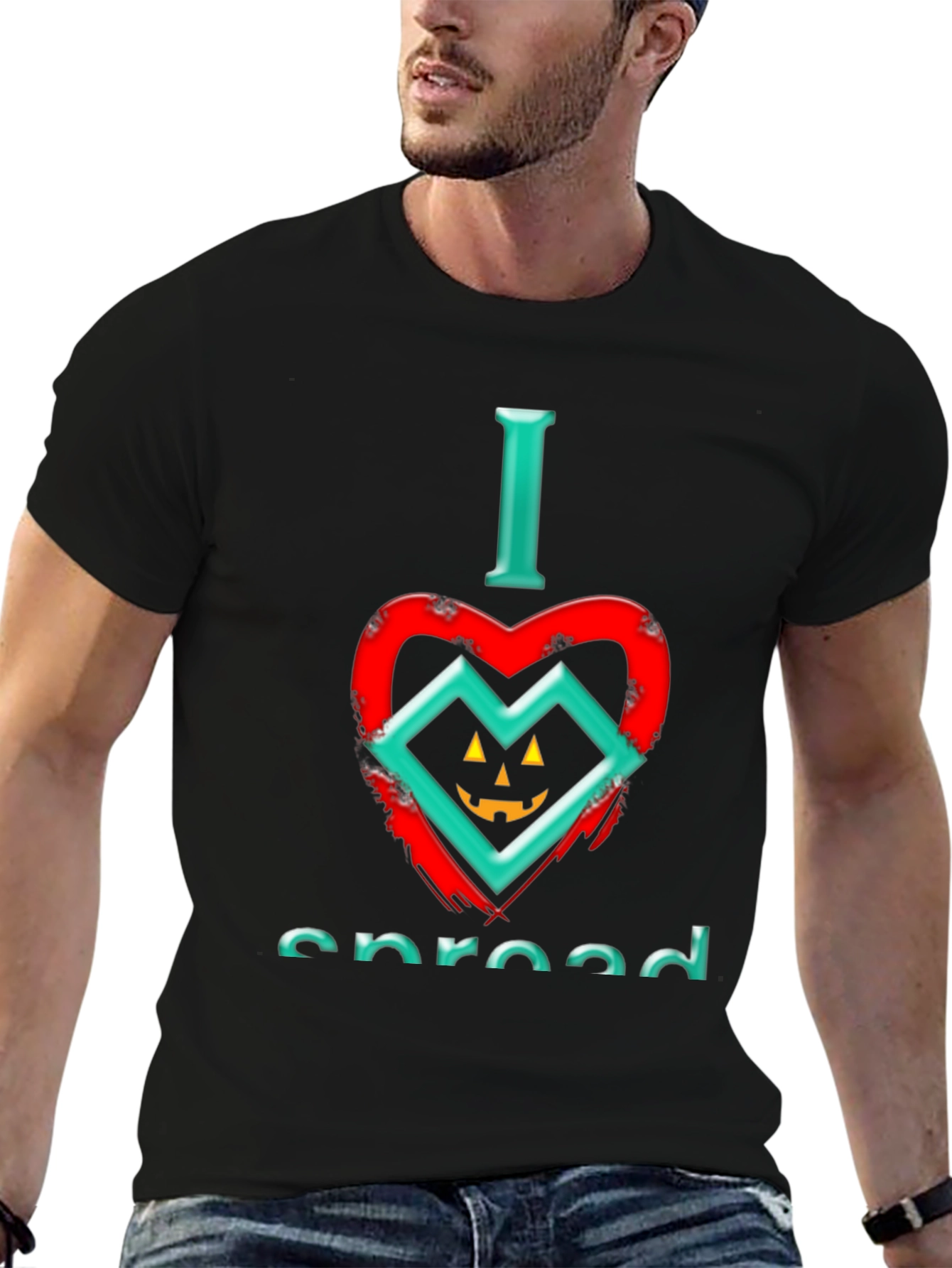 I Love Spread Pumpkin Graphic Tee