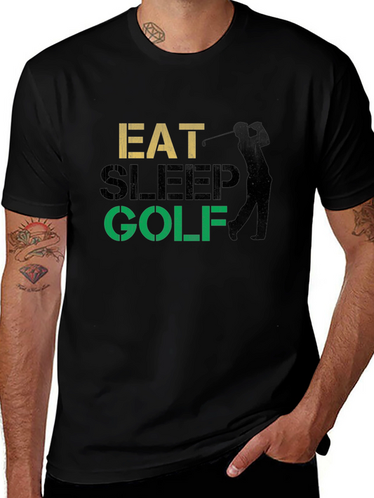 Eat Sleep Golf T-Shirt - Golfer Gift