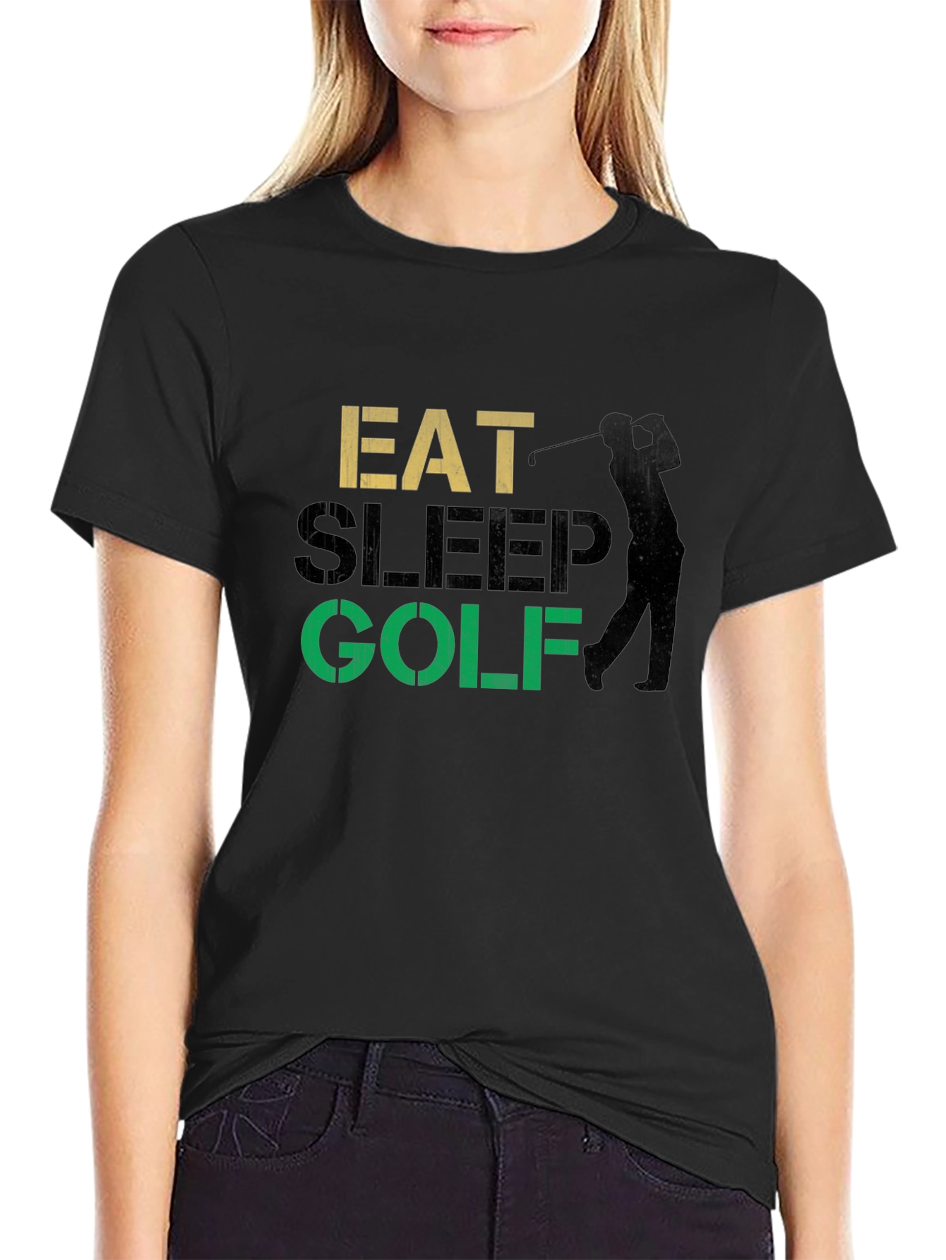 Eat Sleep Golf T-Shirt - Golfer Gift