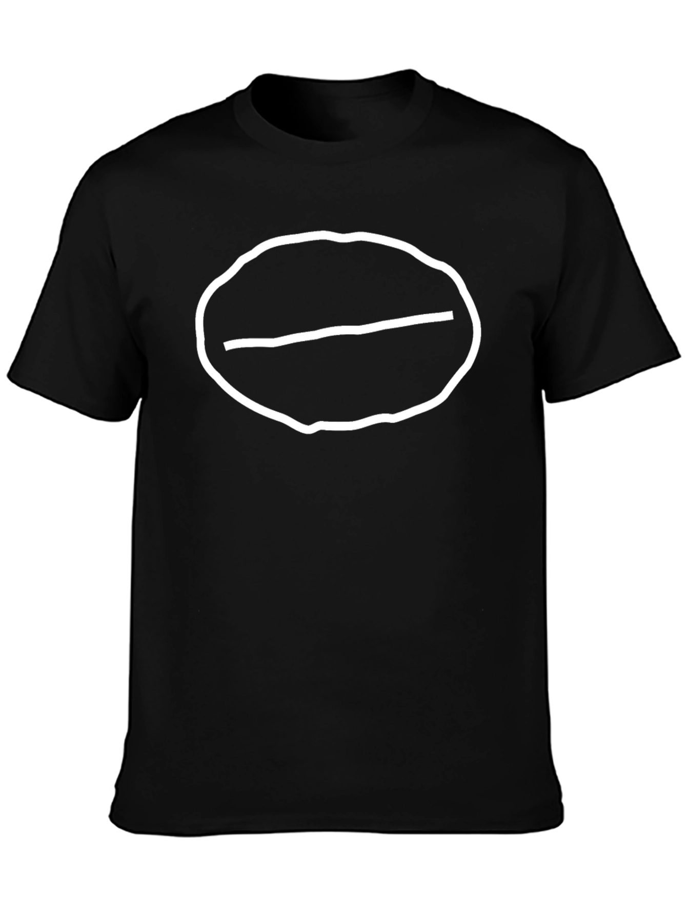 Negative Symbol Black T-Shirt