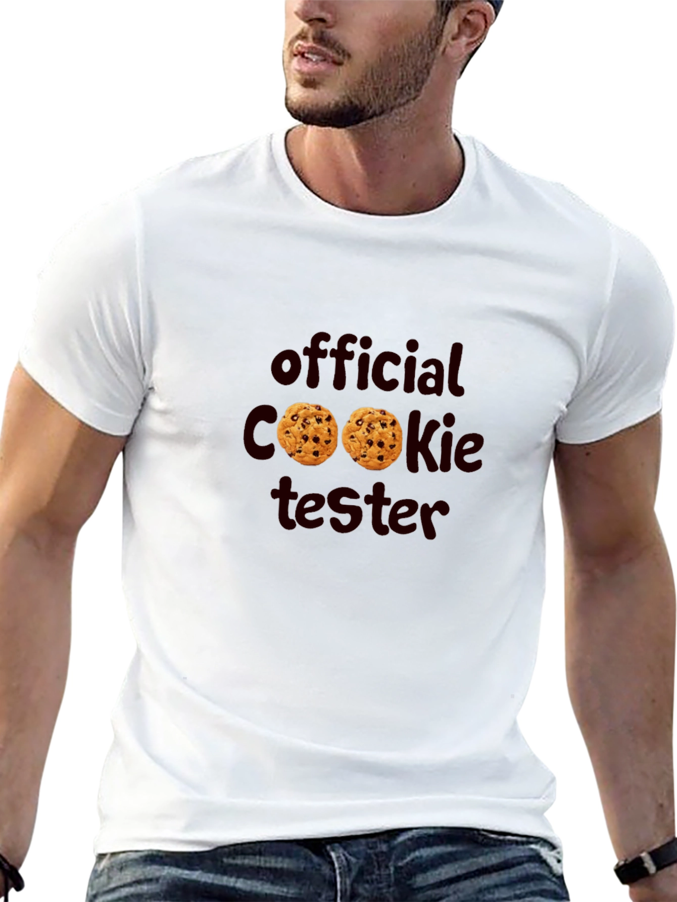 Official Cookie Tester T-Shirt - Funny Novelty Tee