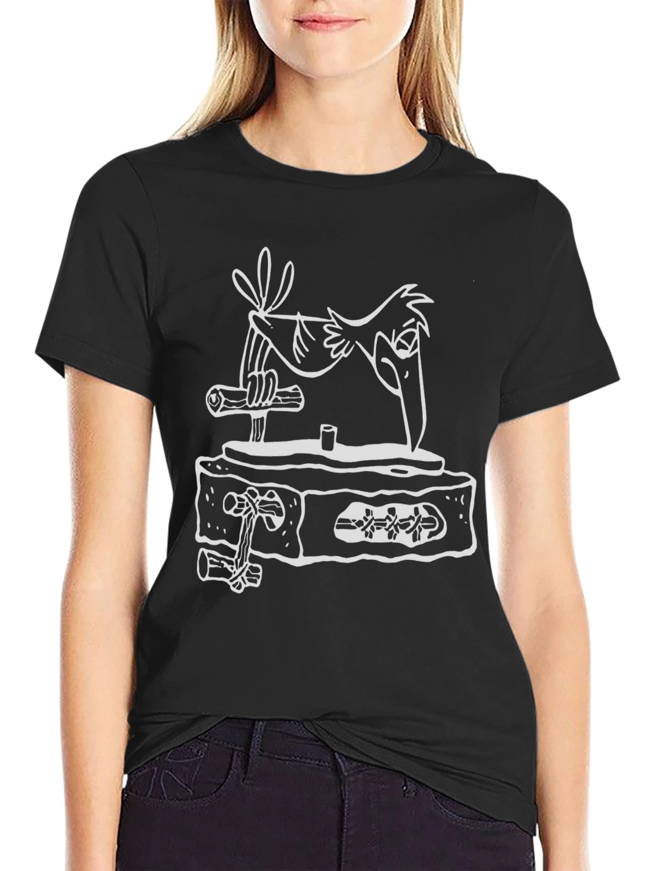 Cartoon Woodpecker T-Shirt