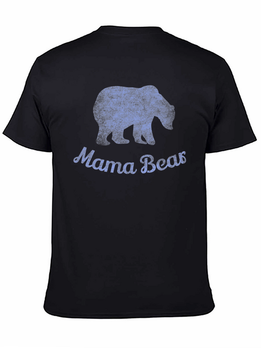Mama Bear T-Shirt - Distressed Graphic Tee