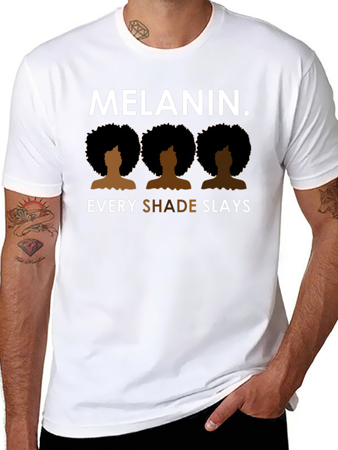Melanin. Every Shade Slays T-Shirt