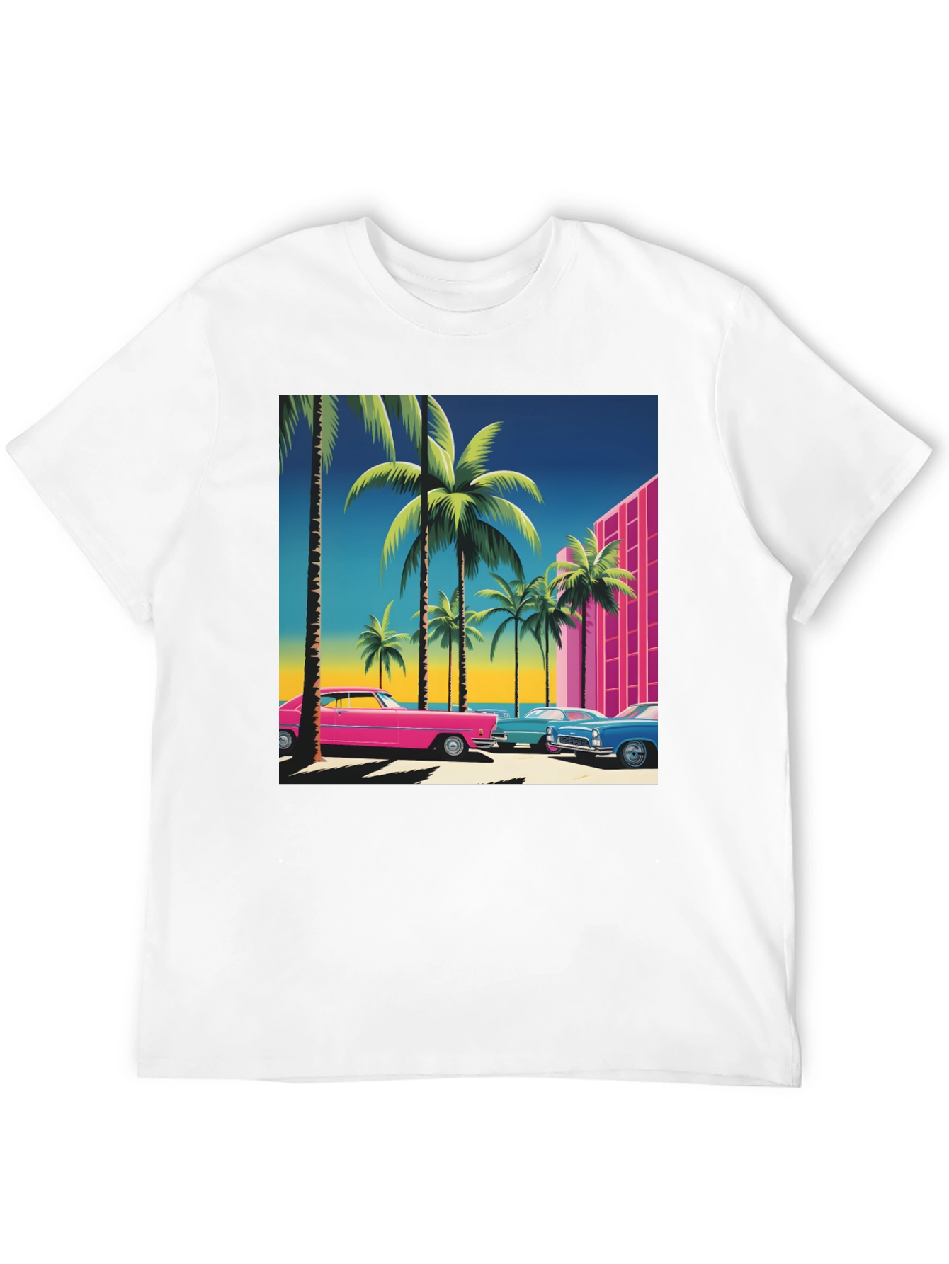 Retro Miami Vice Style T-Shirt